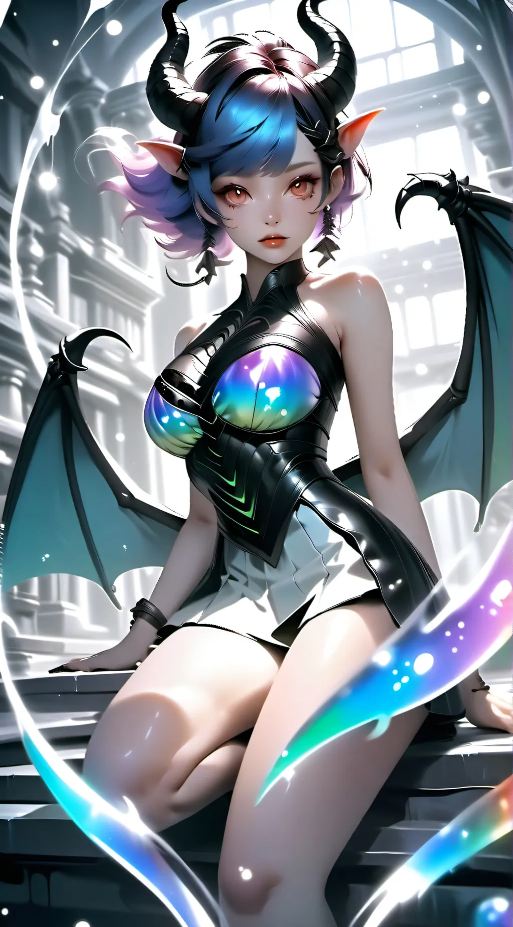 ai character: Ella  background