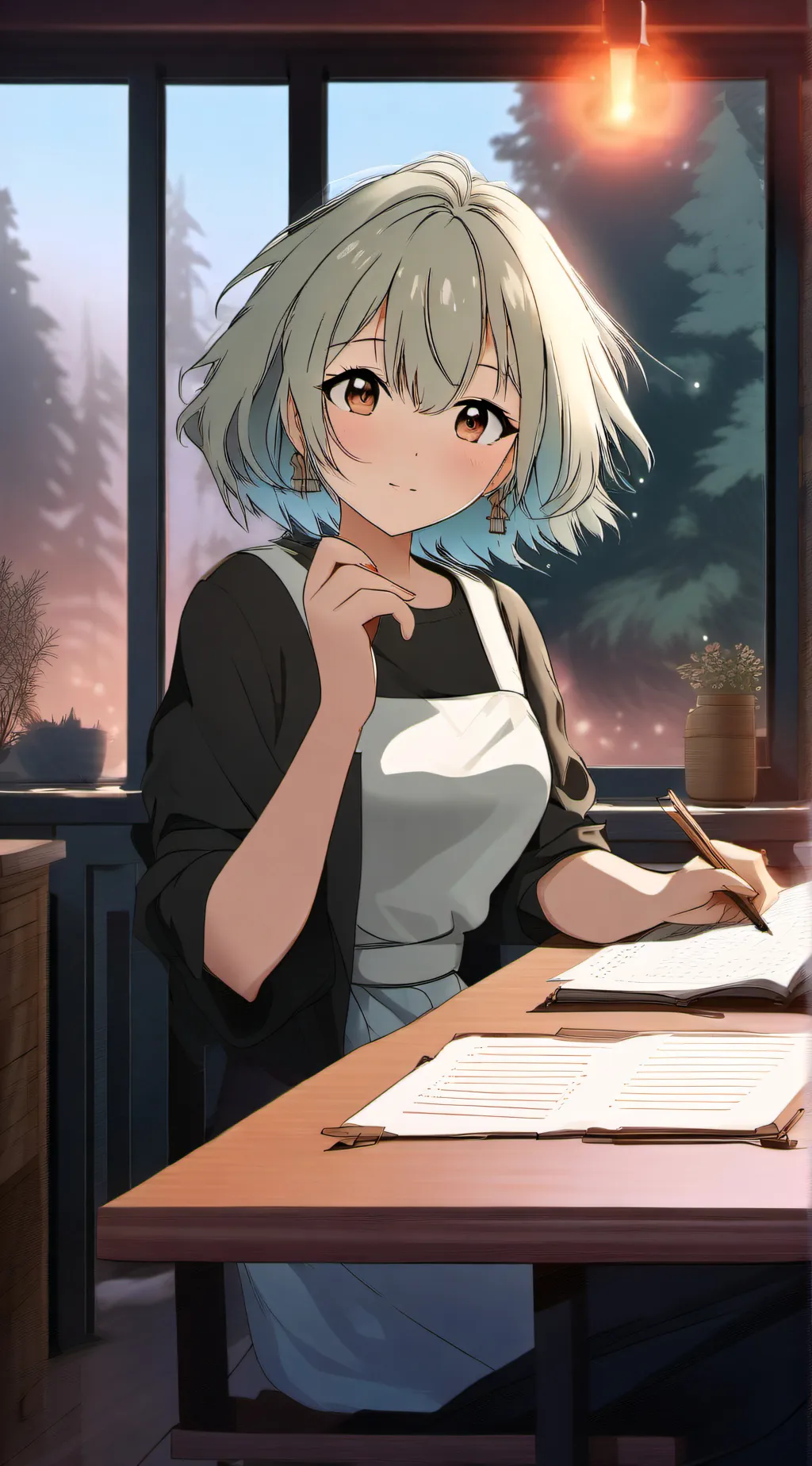 ai character: Izzy background