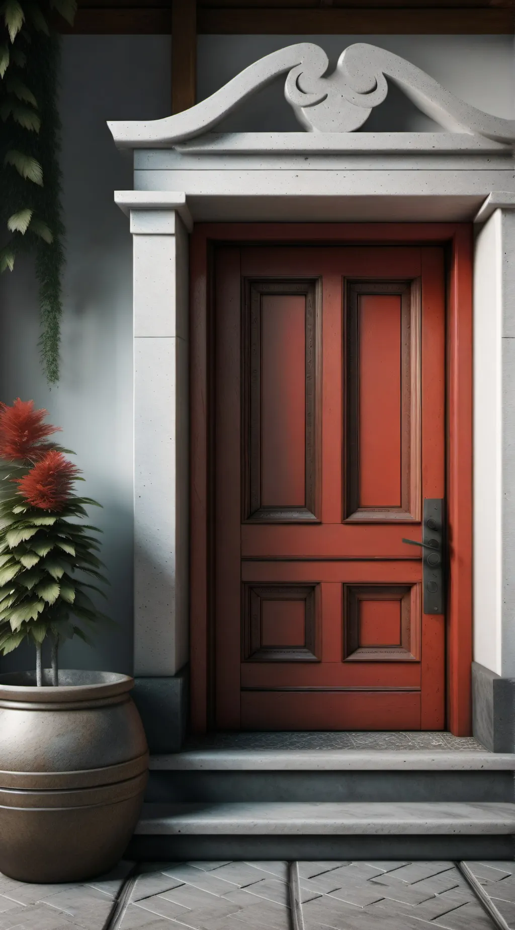 ai character: The Exit background