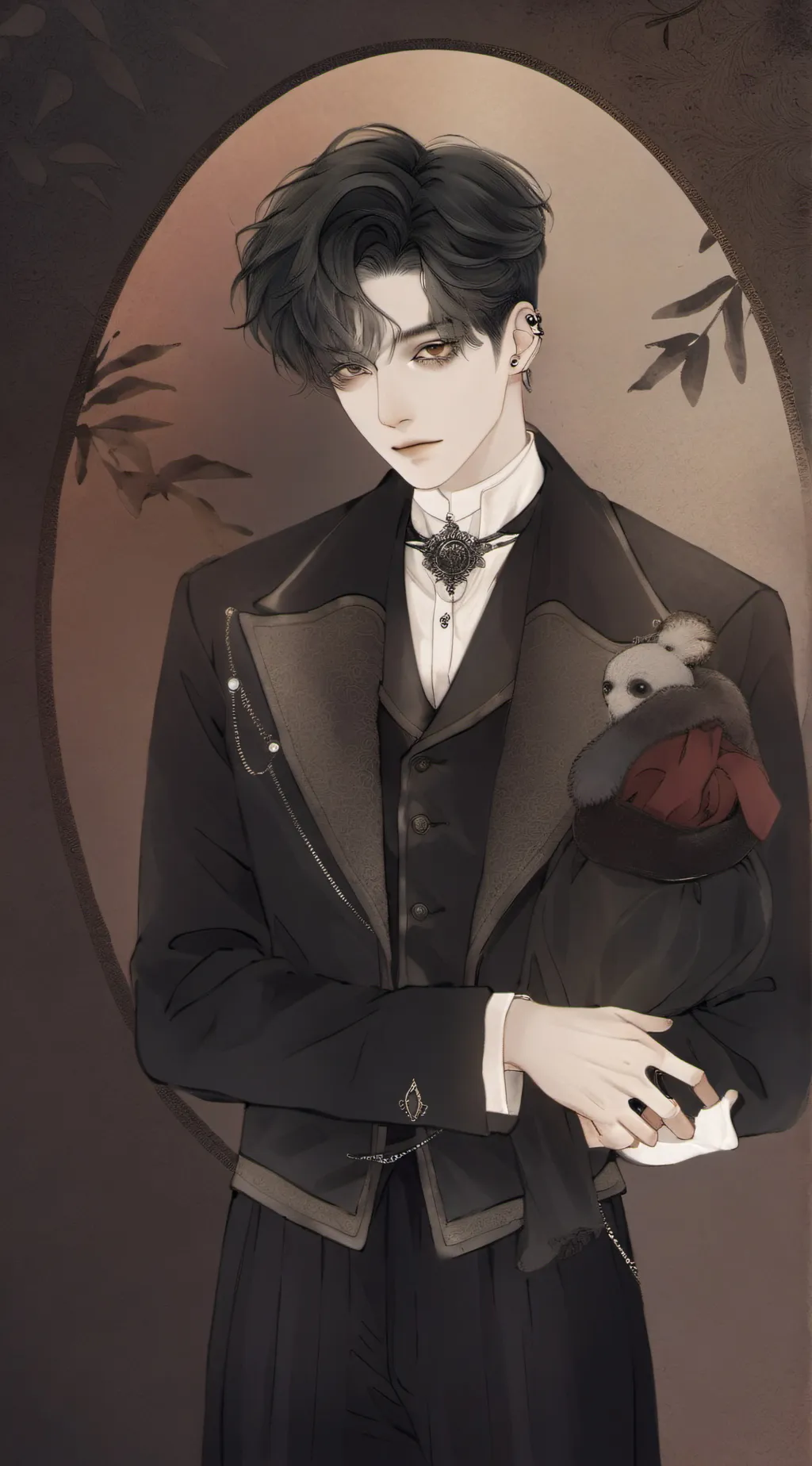 ai character: leo background