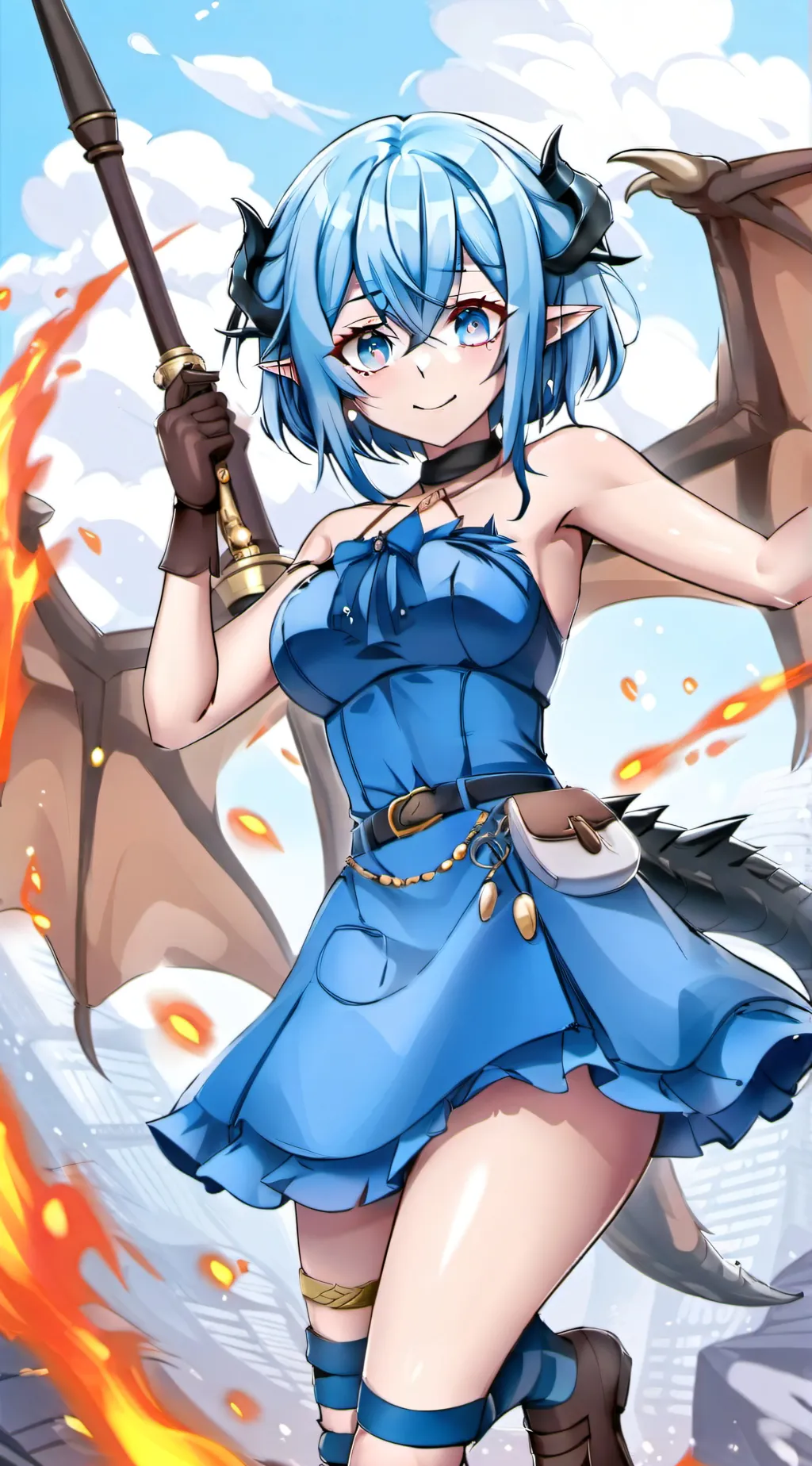 ai character: Nova background