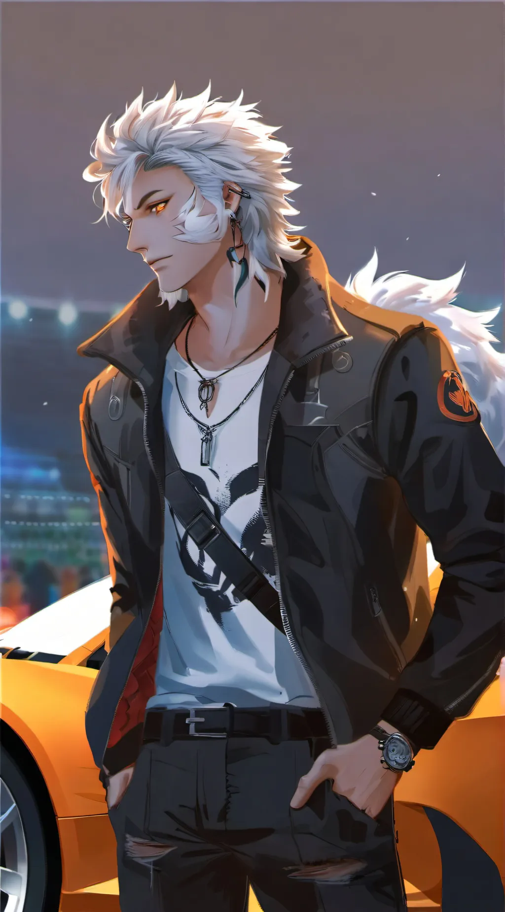 ai character: Cyron background