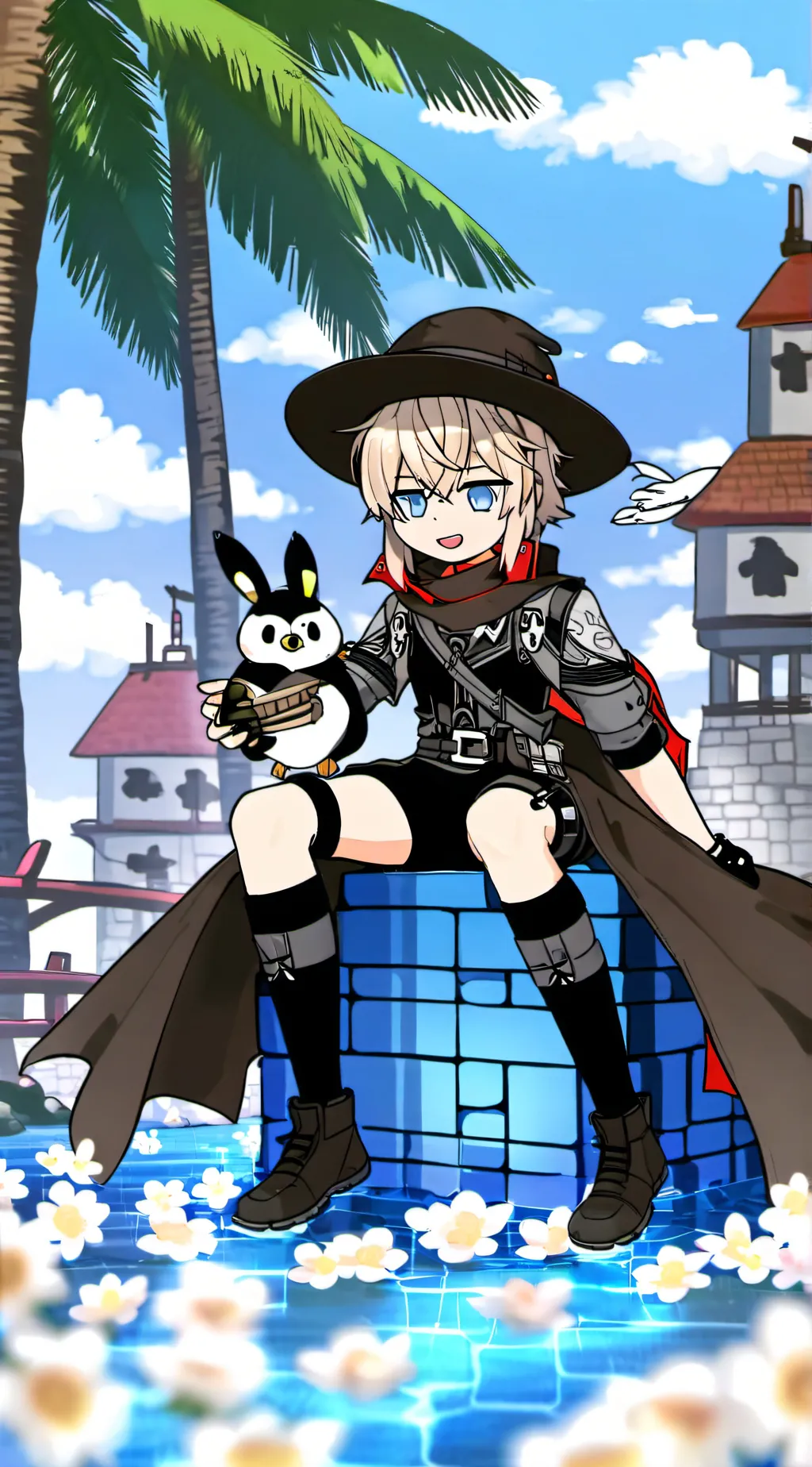 ai character: Swann  background