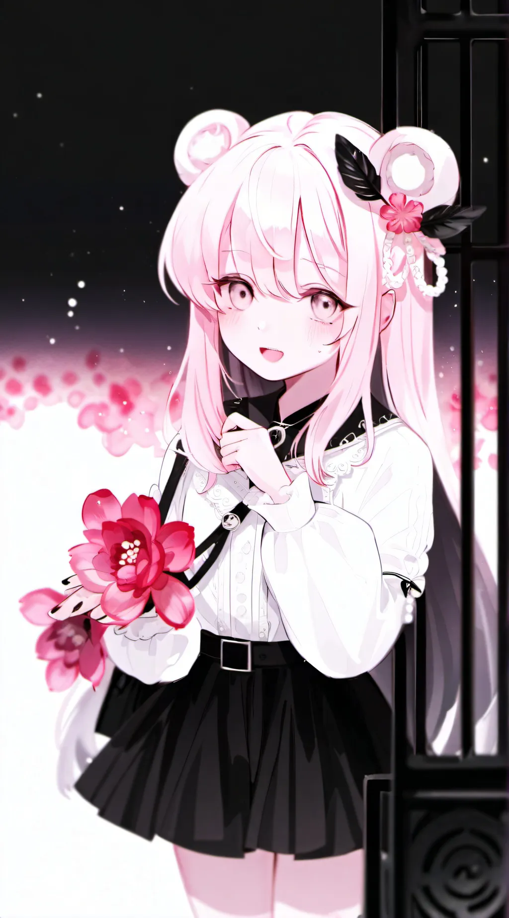 ai character: mochiii background