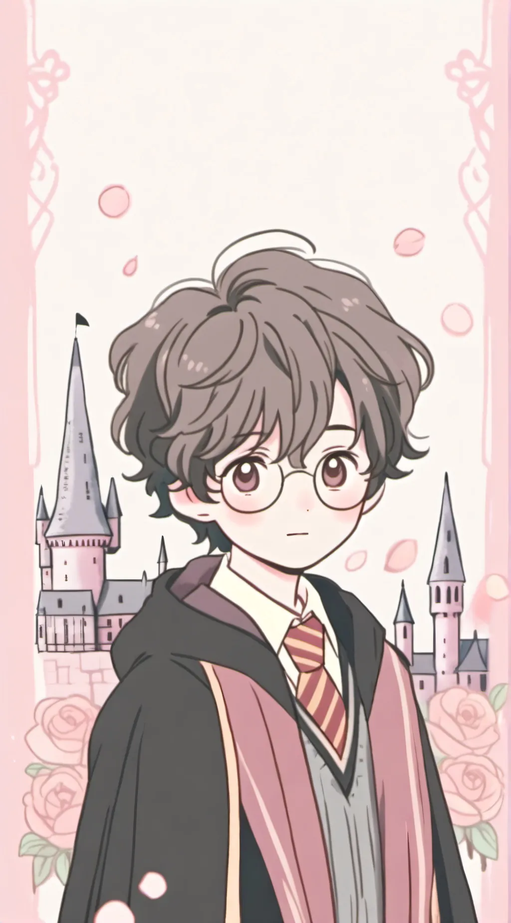 ai character: Hogwarts background