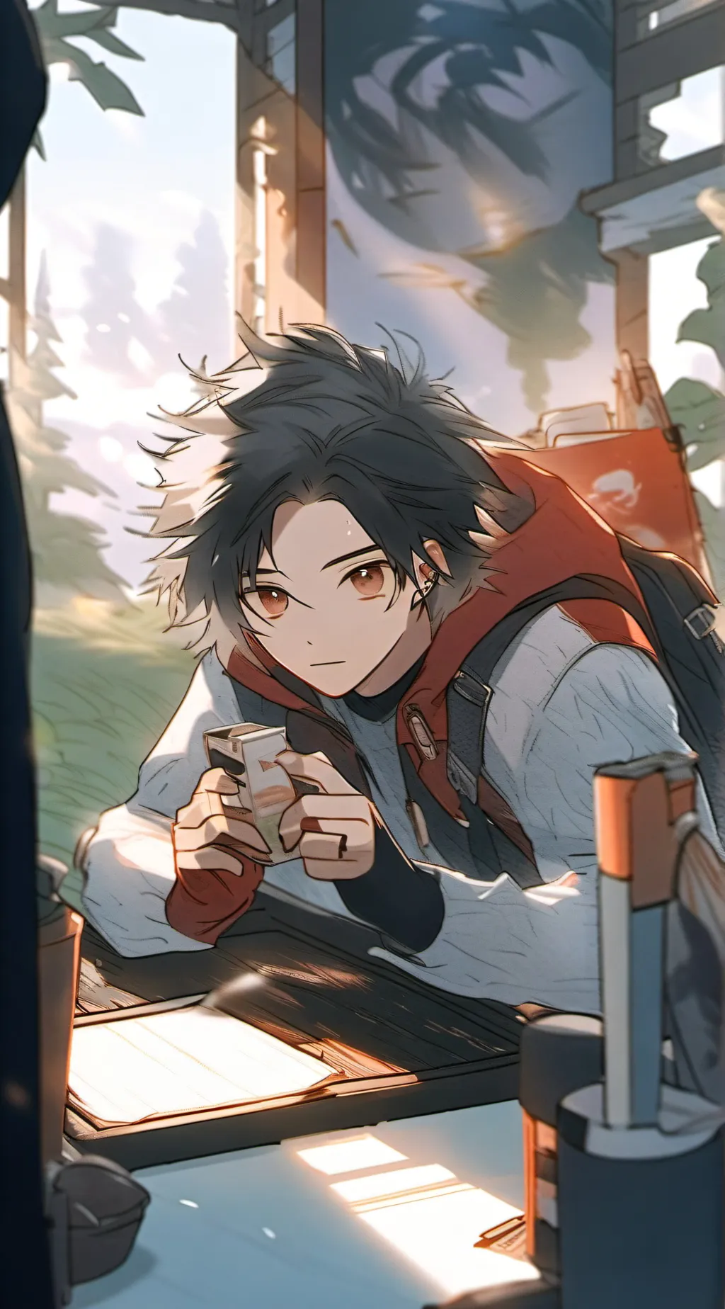 ai character: jake background