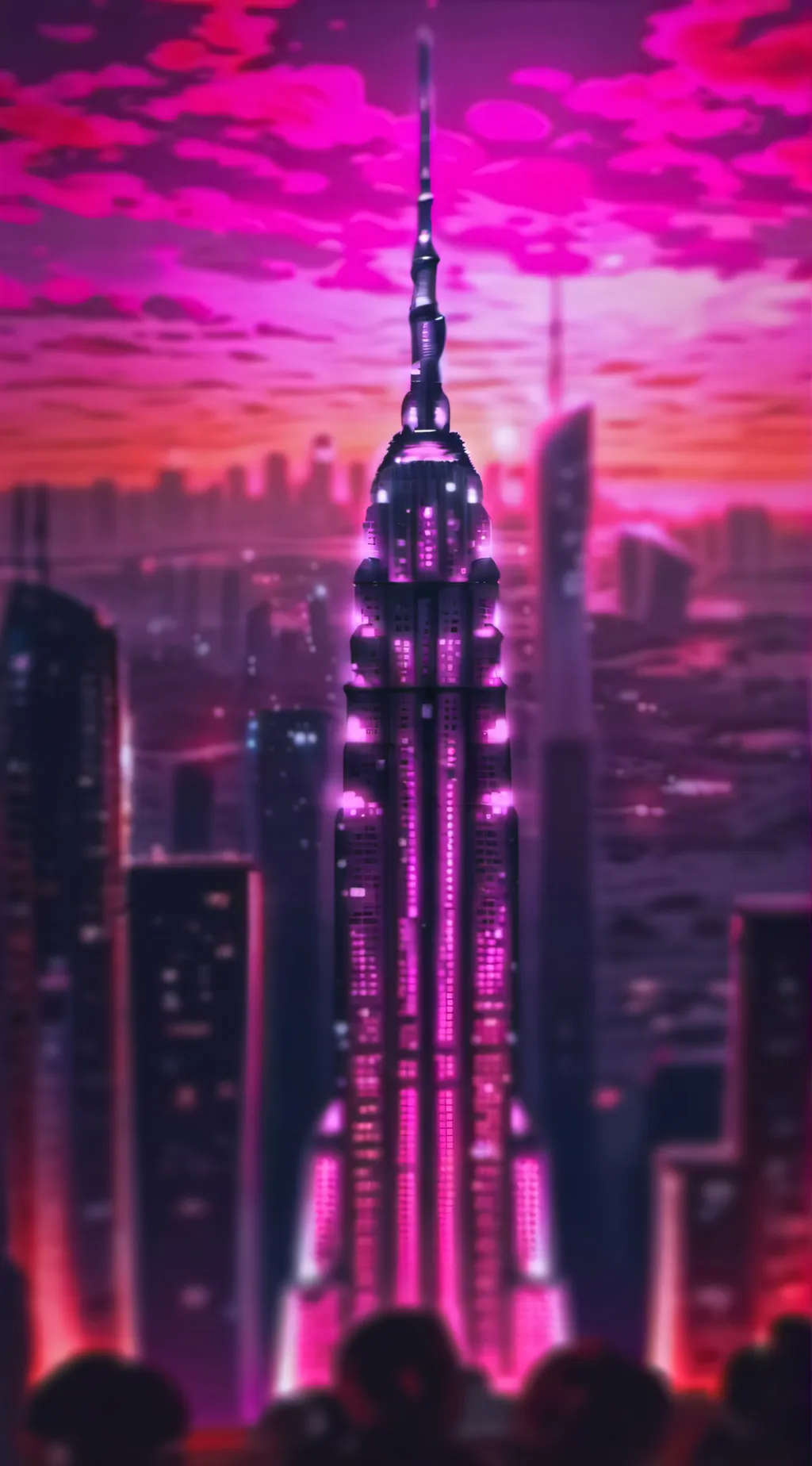 ai character: AHHH background