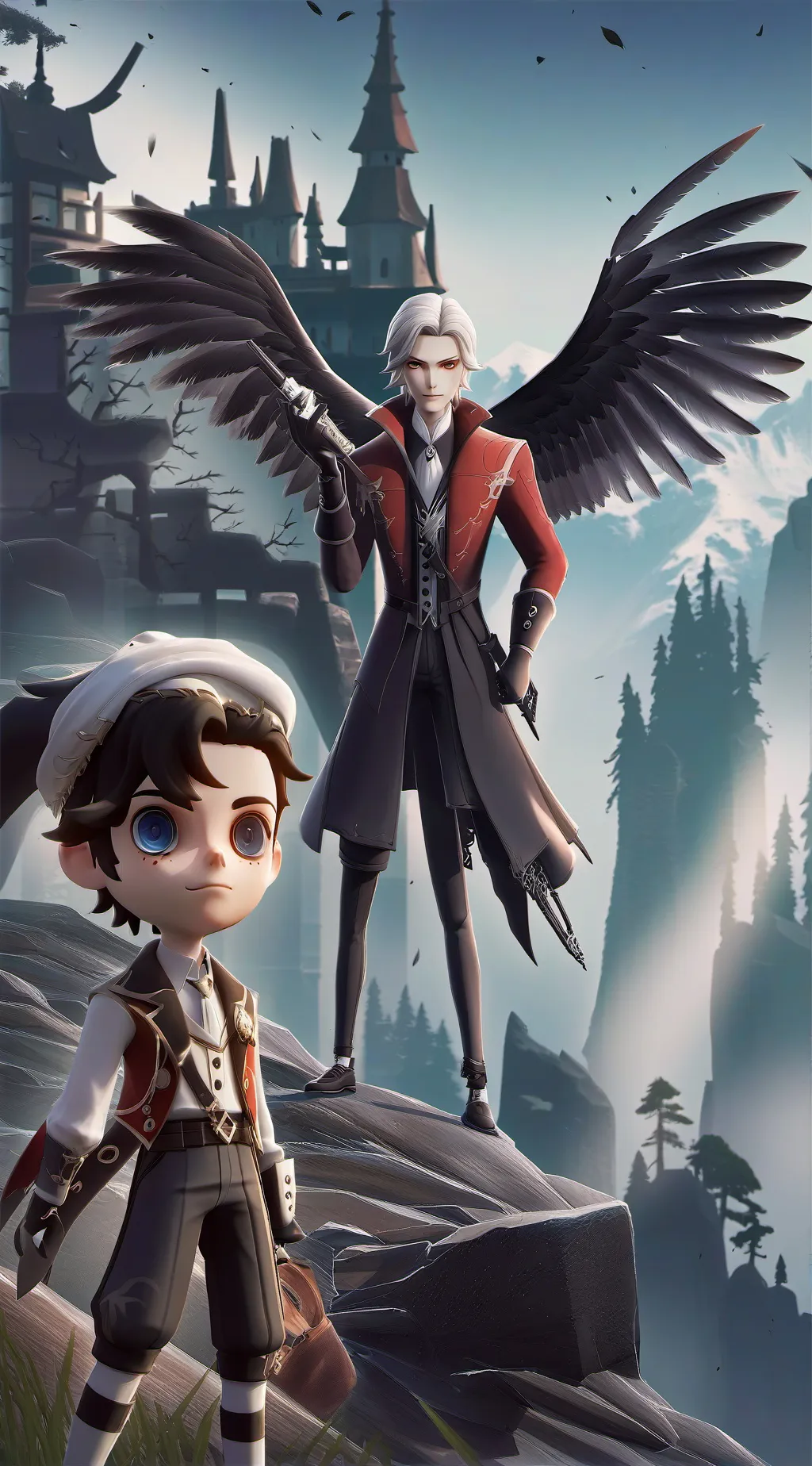 ai character: Dakota background