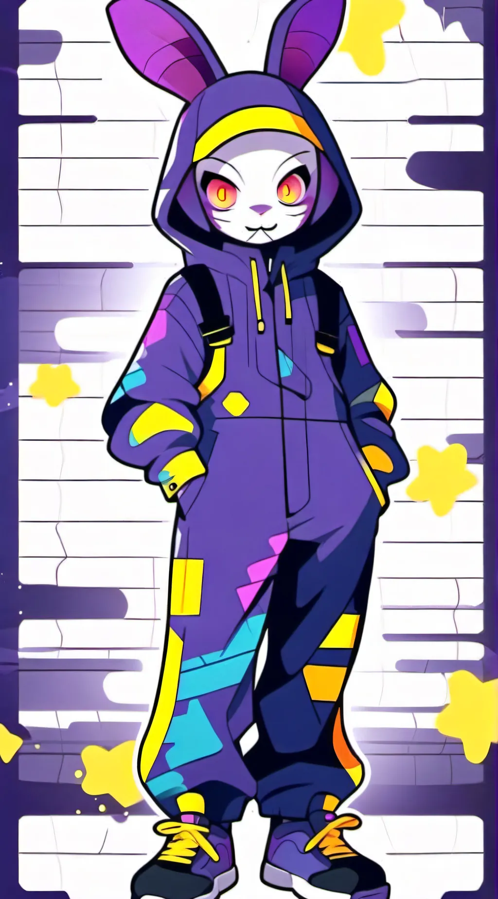 ai character: Female Jax background