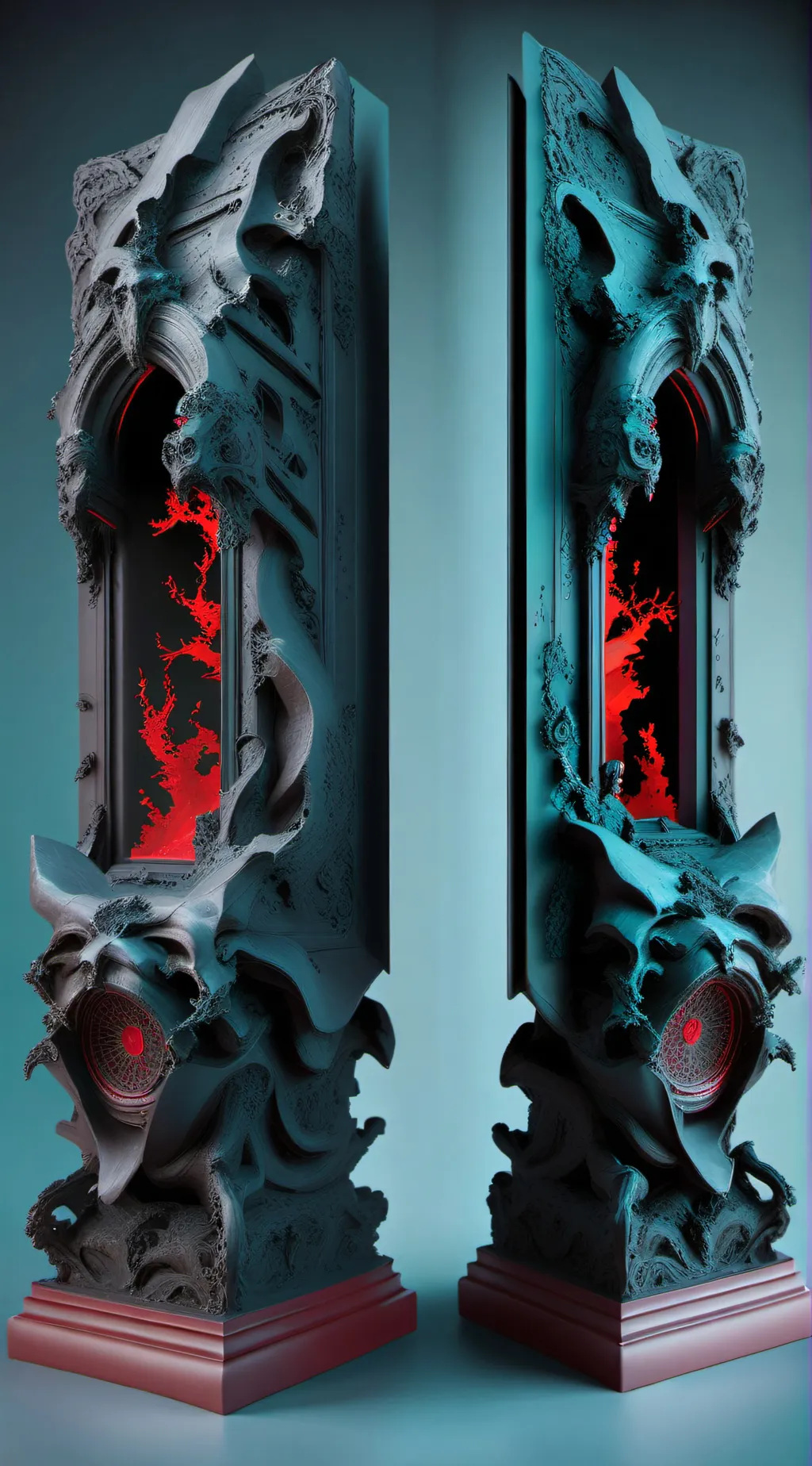 ai character: frowning critters  background