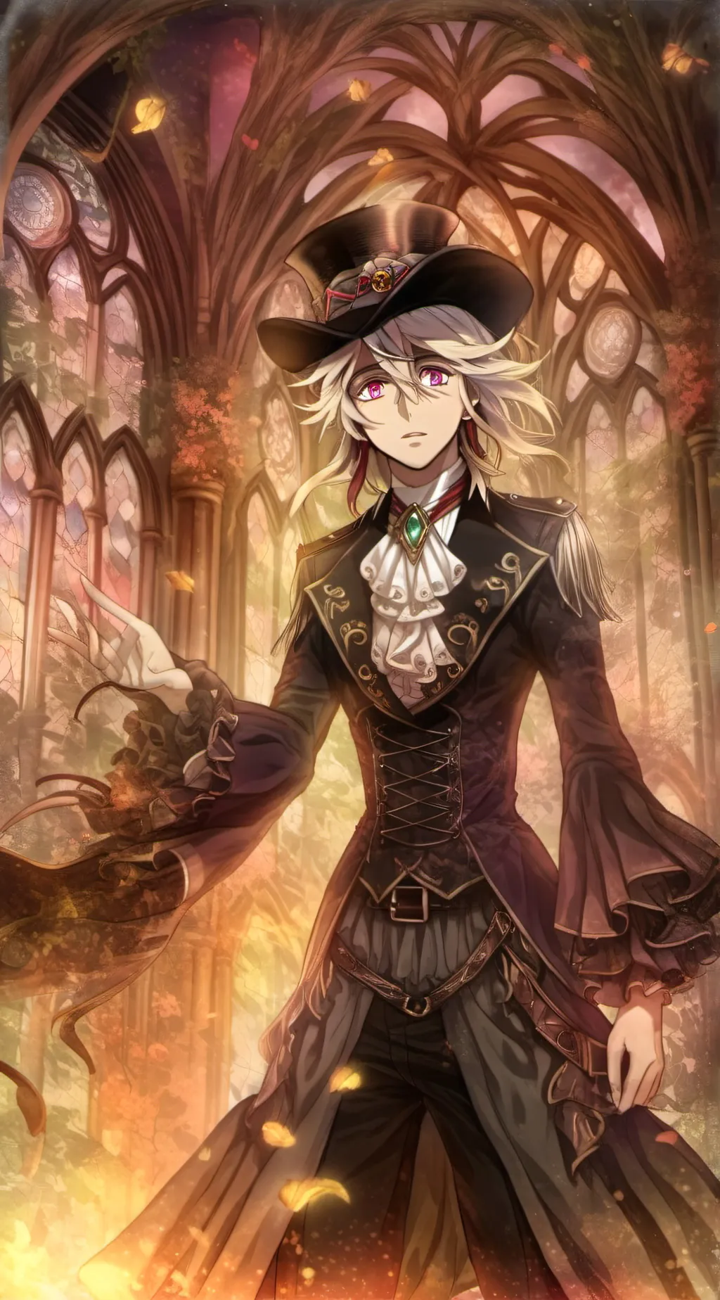 ai character: Douma  background