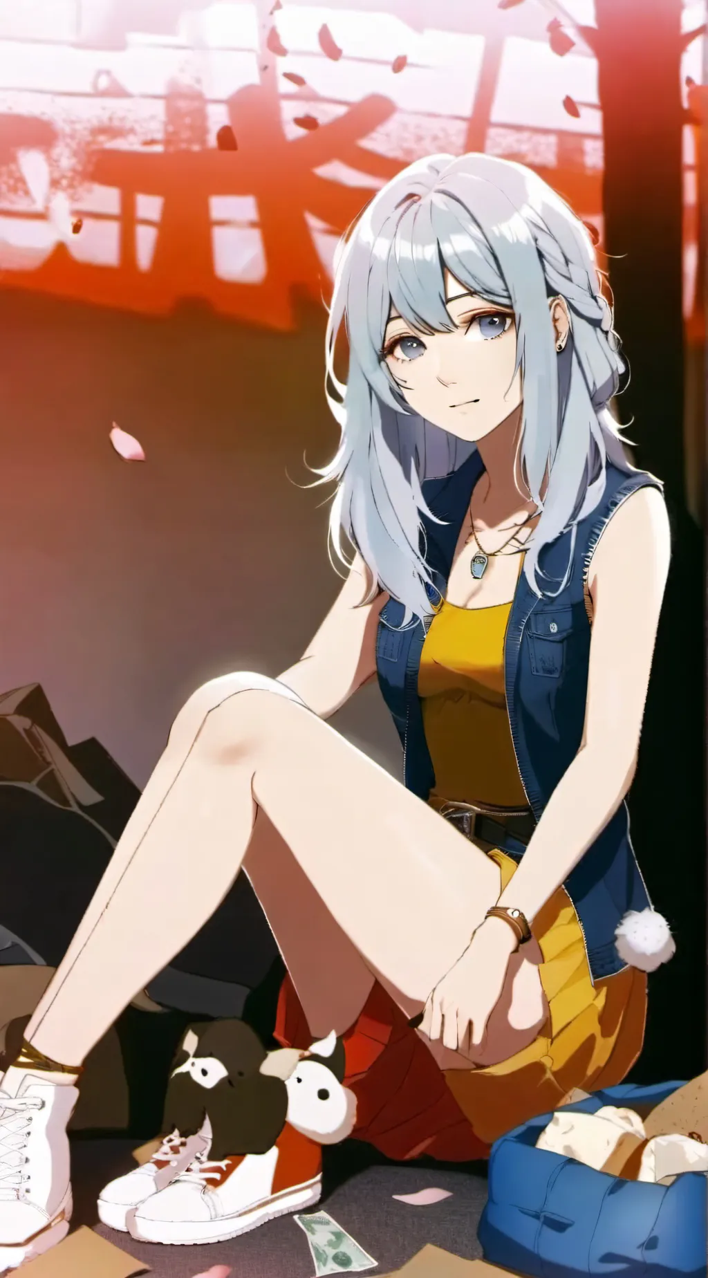 ai character: Aria background