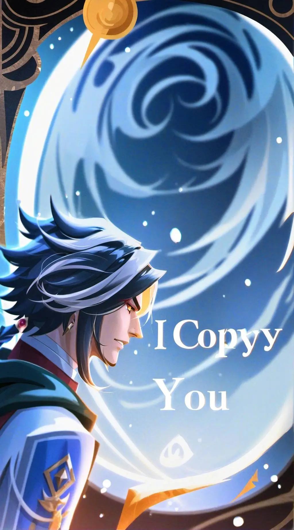 ai character: The copier background