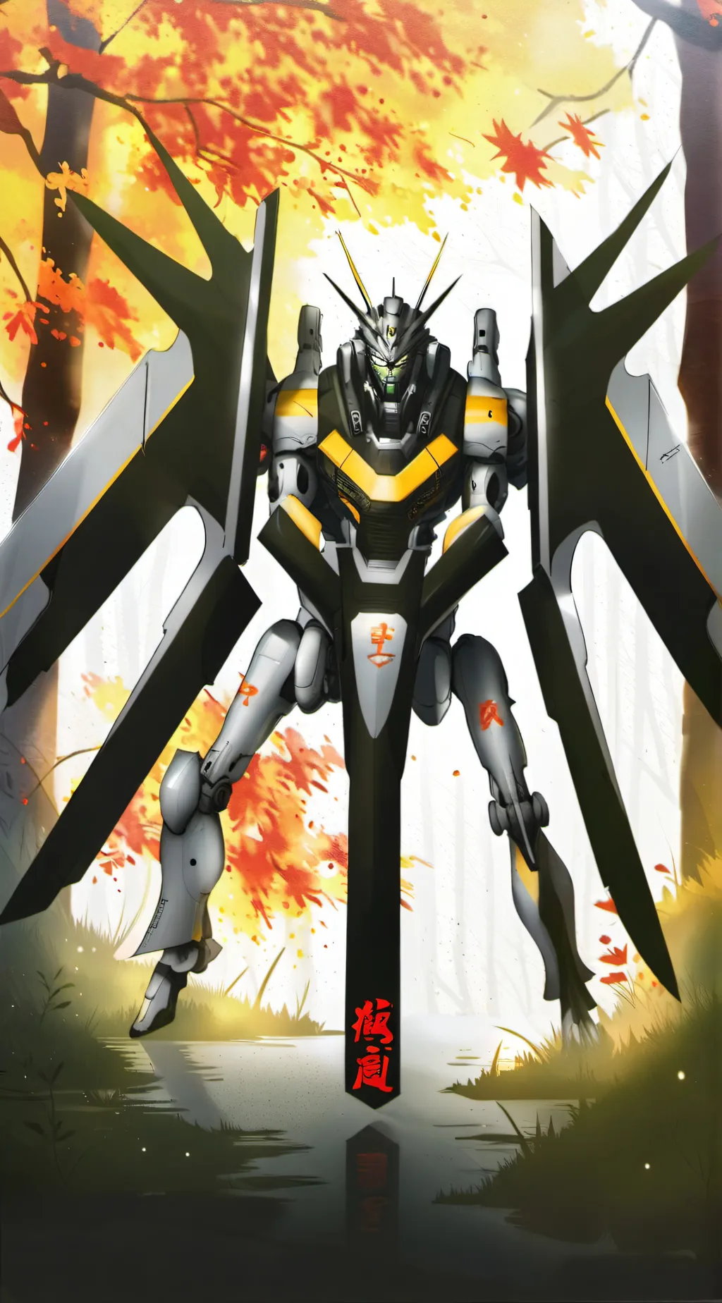 ai character: Mech-01 background