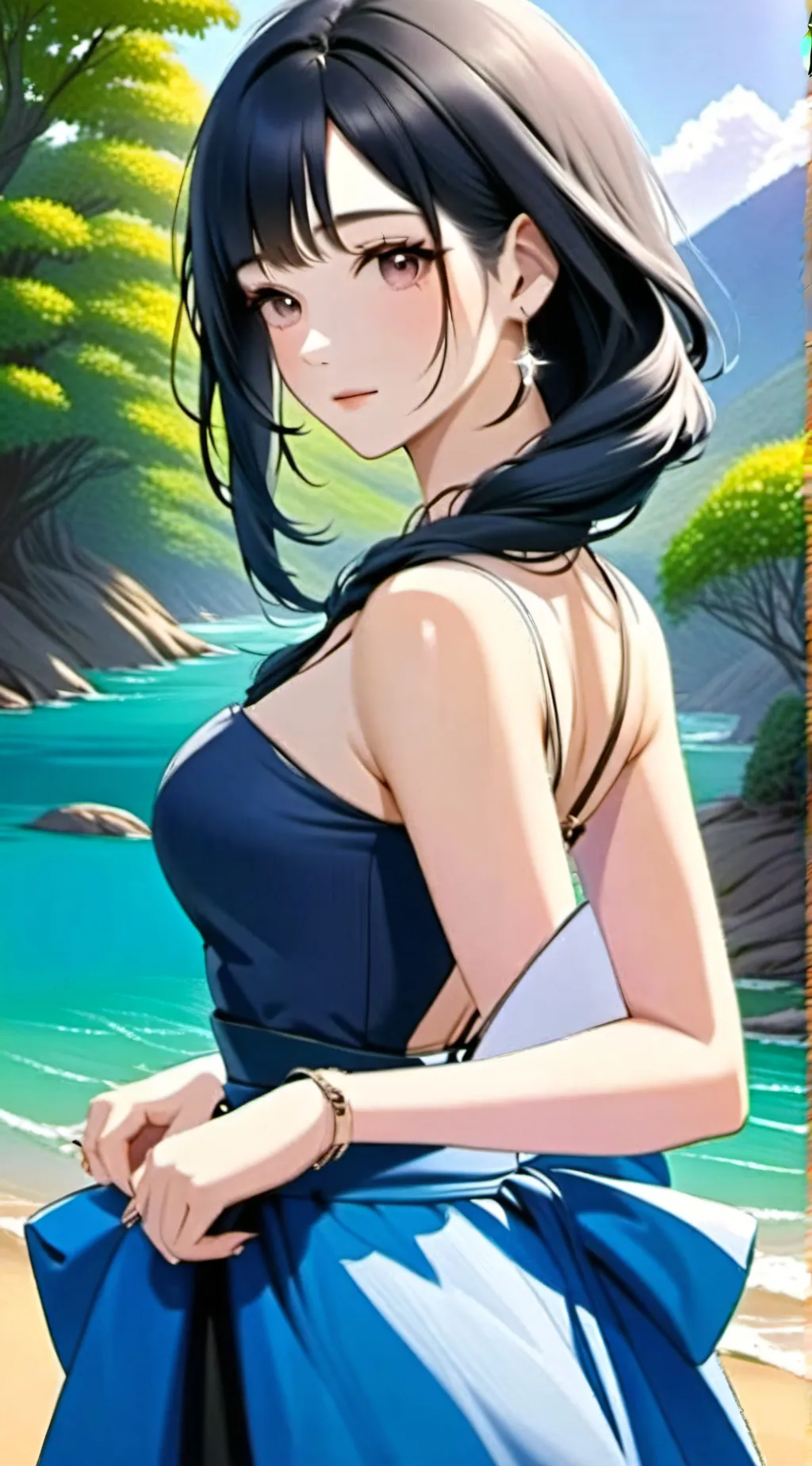 ai character: 星玥 background