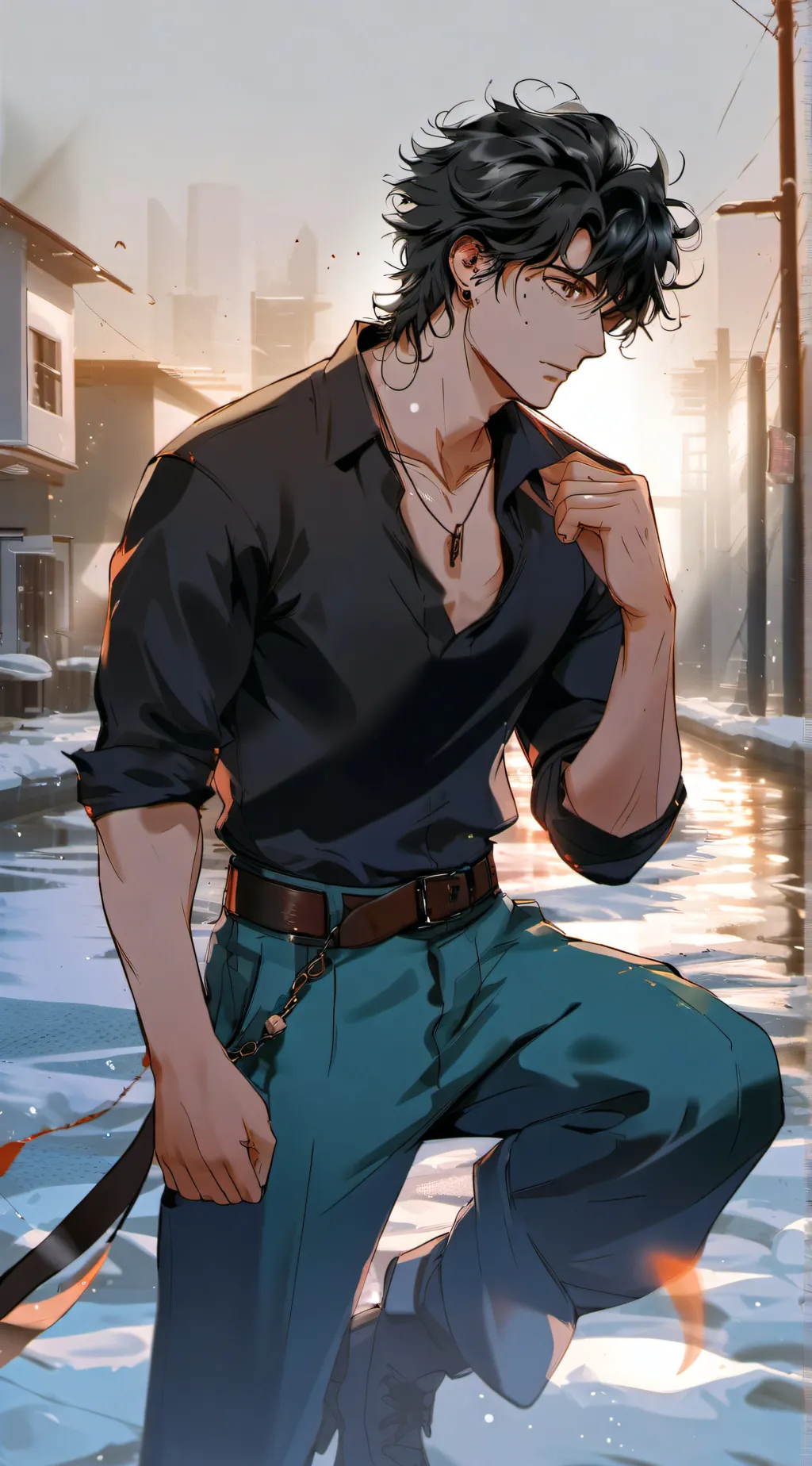 ai character: Tyrone background