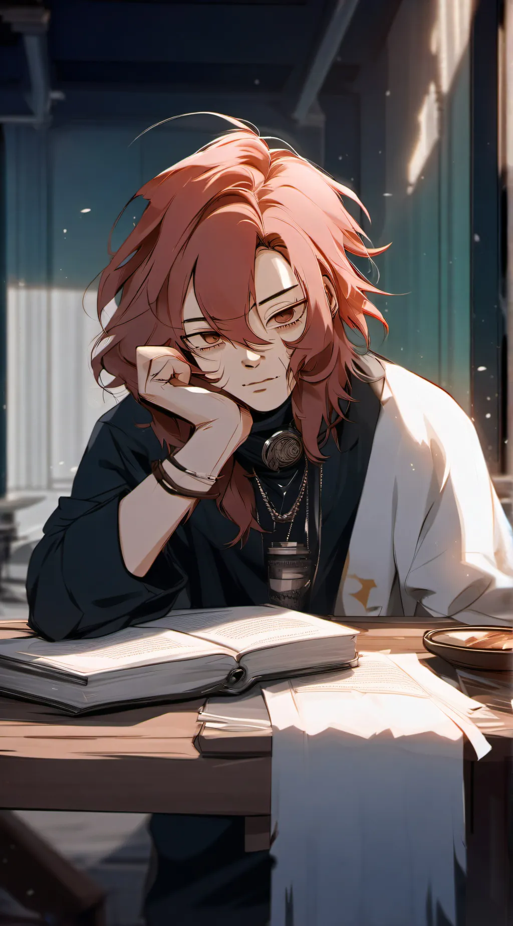 ai character: Aaron background