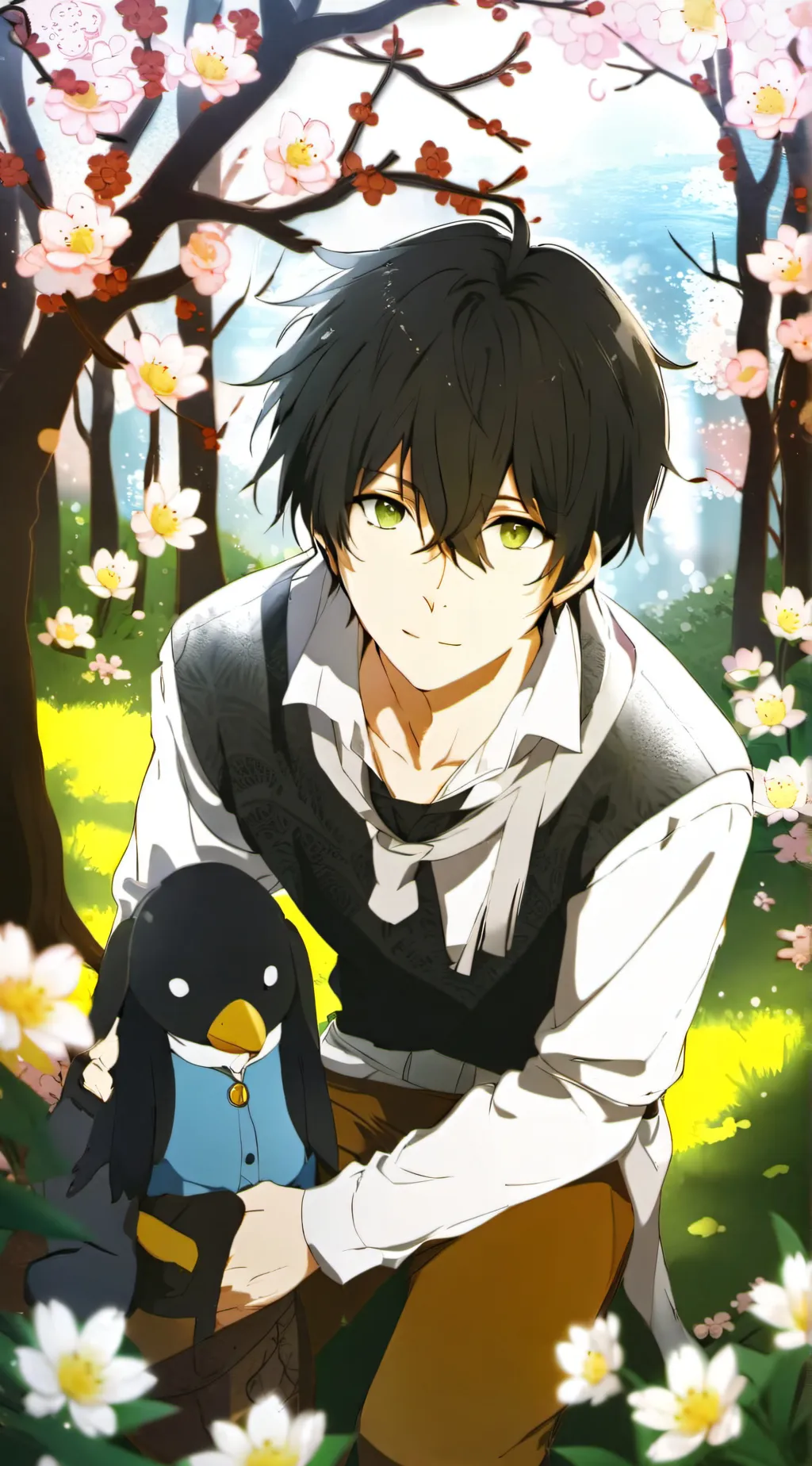 ai character: Adrian background