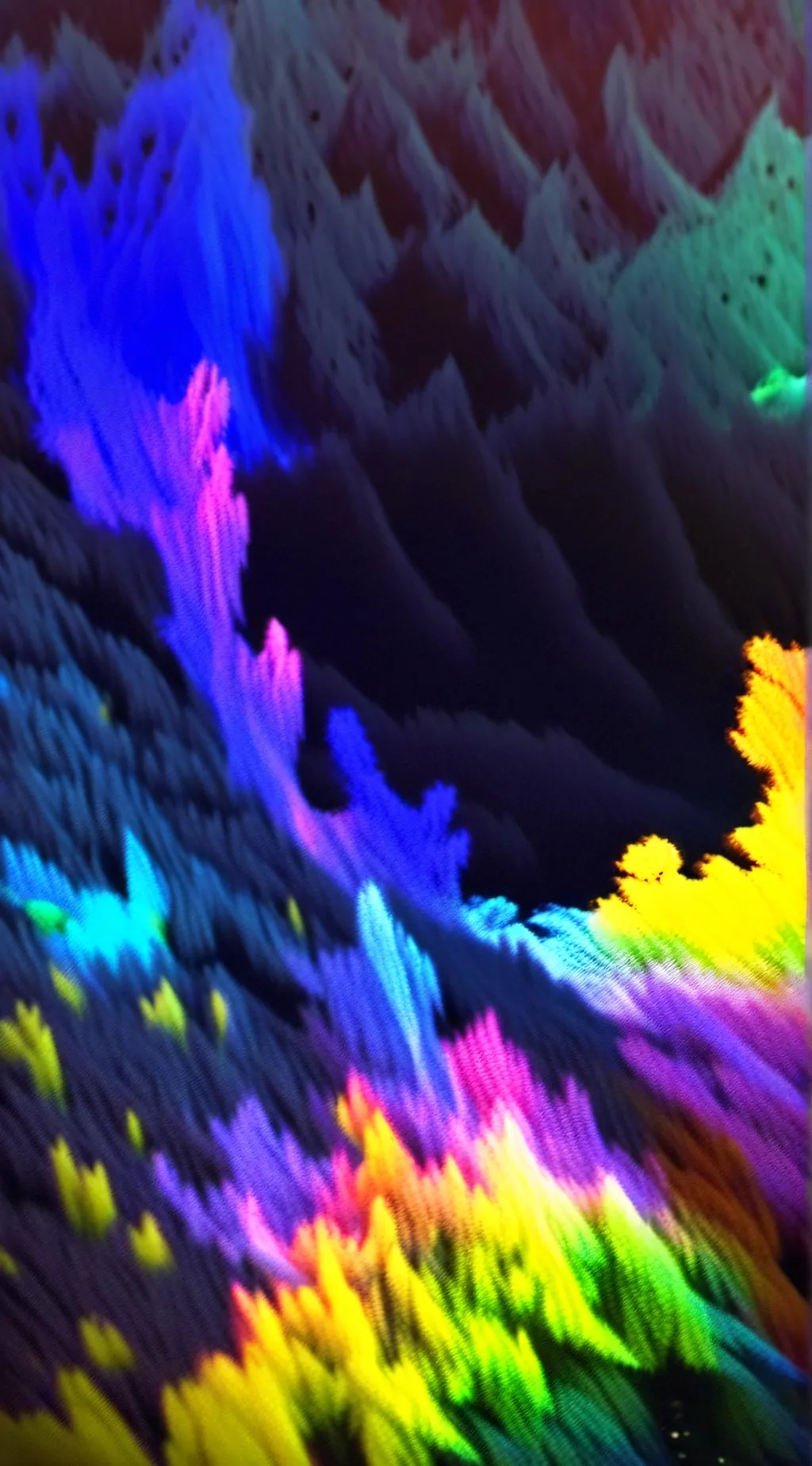 ai character: cave background