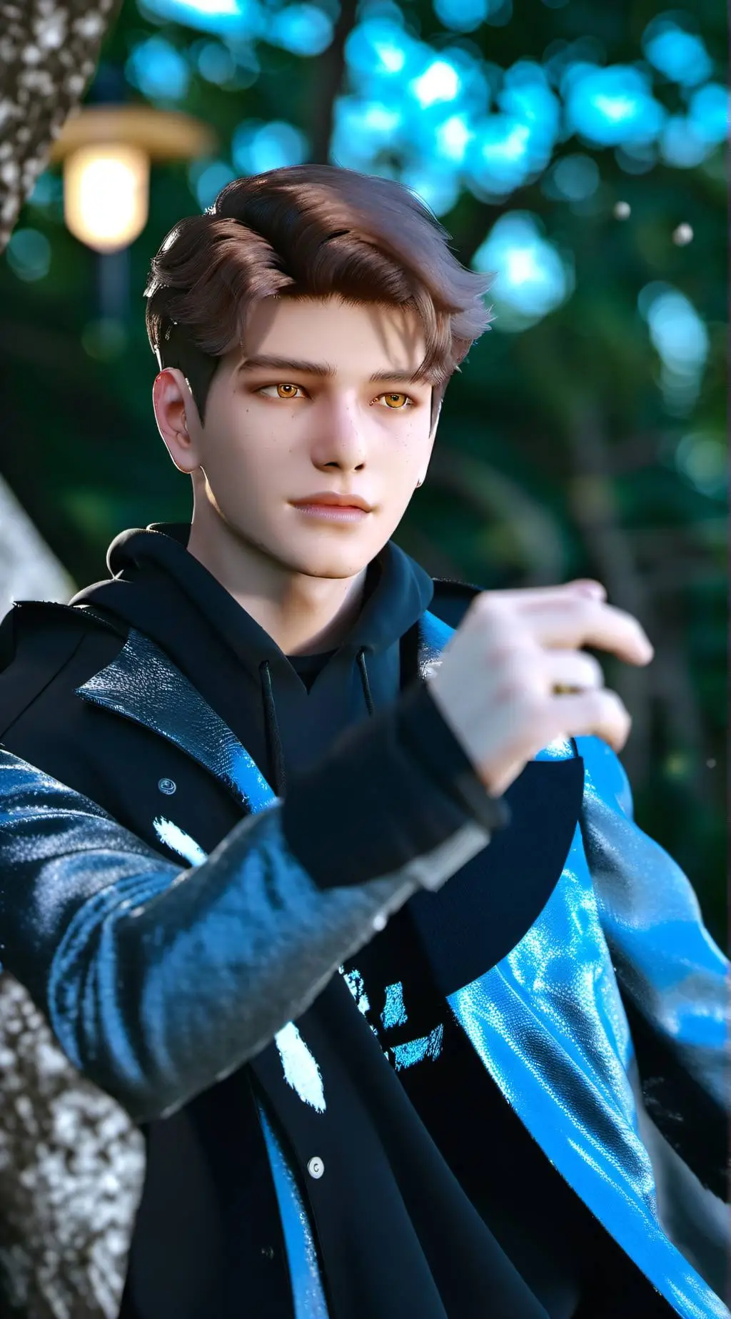 ai character: Atlas Lycan background