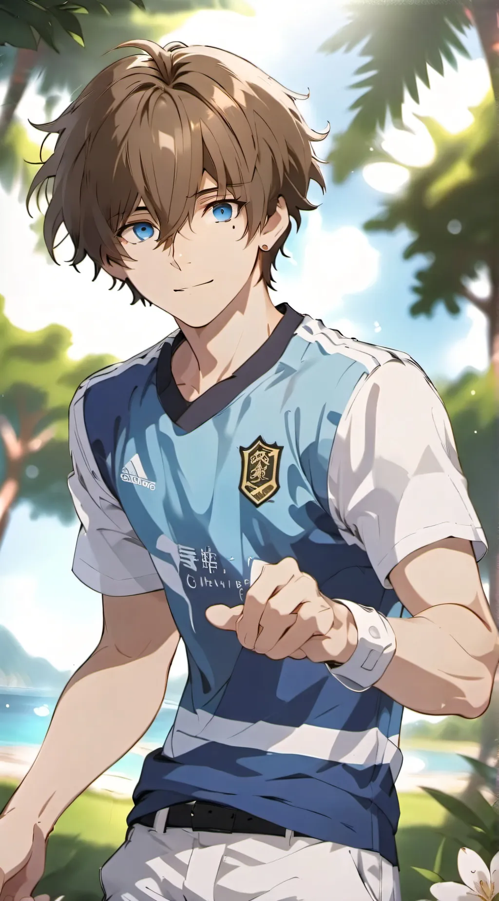 ai character: Michael  background