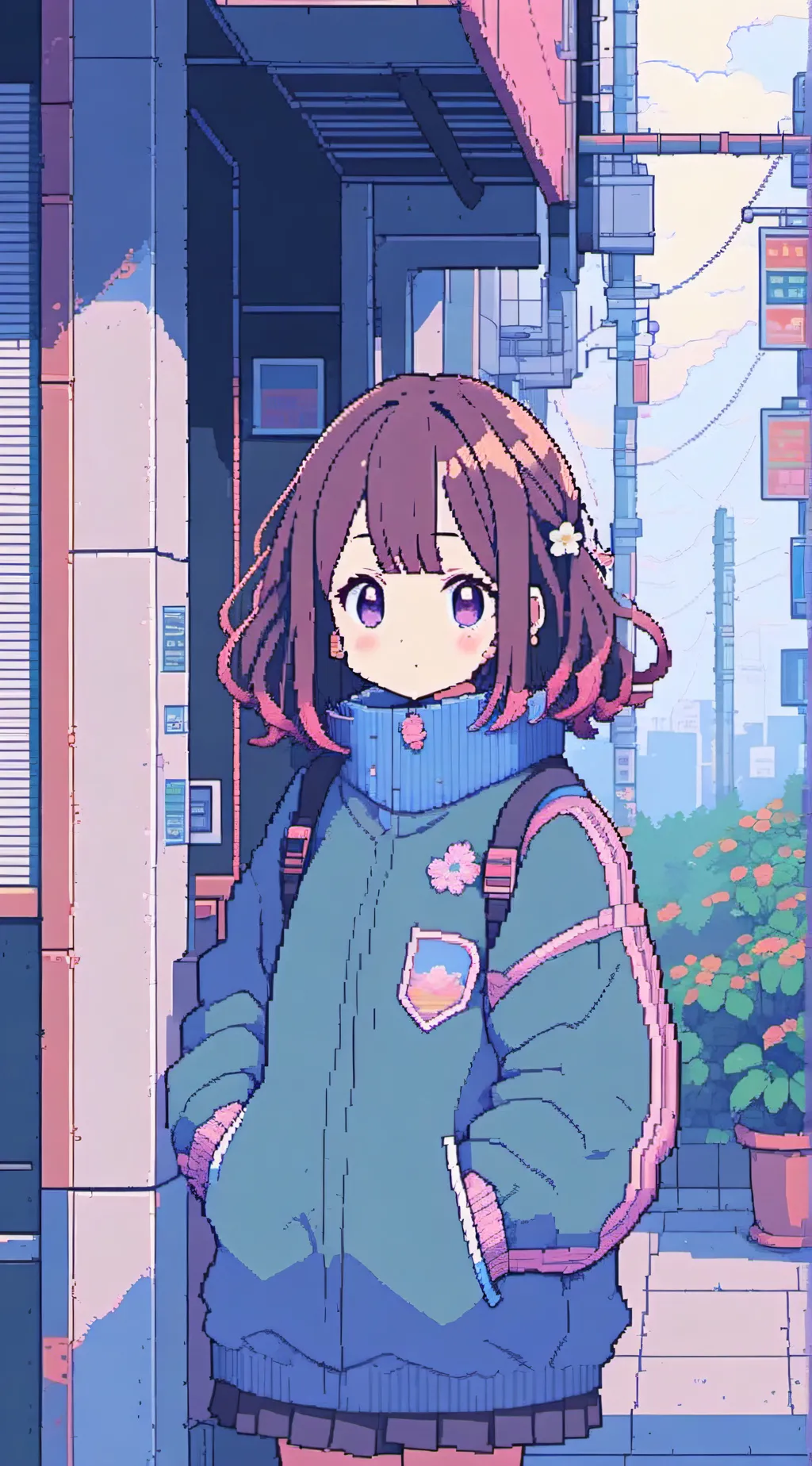 ai character: Uraraka background