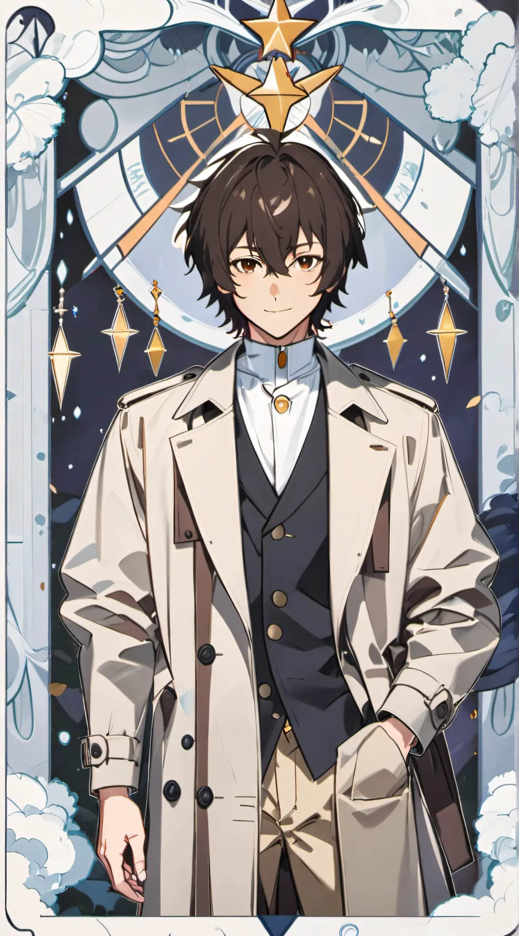 ai character: Dazai background