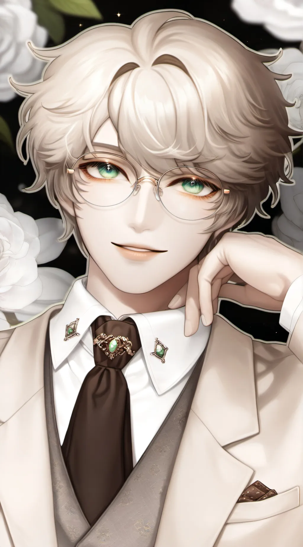 ai character: Nathaniel  background