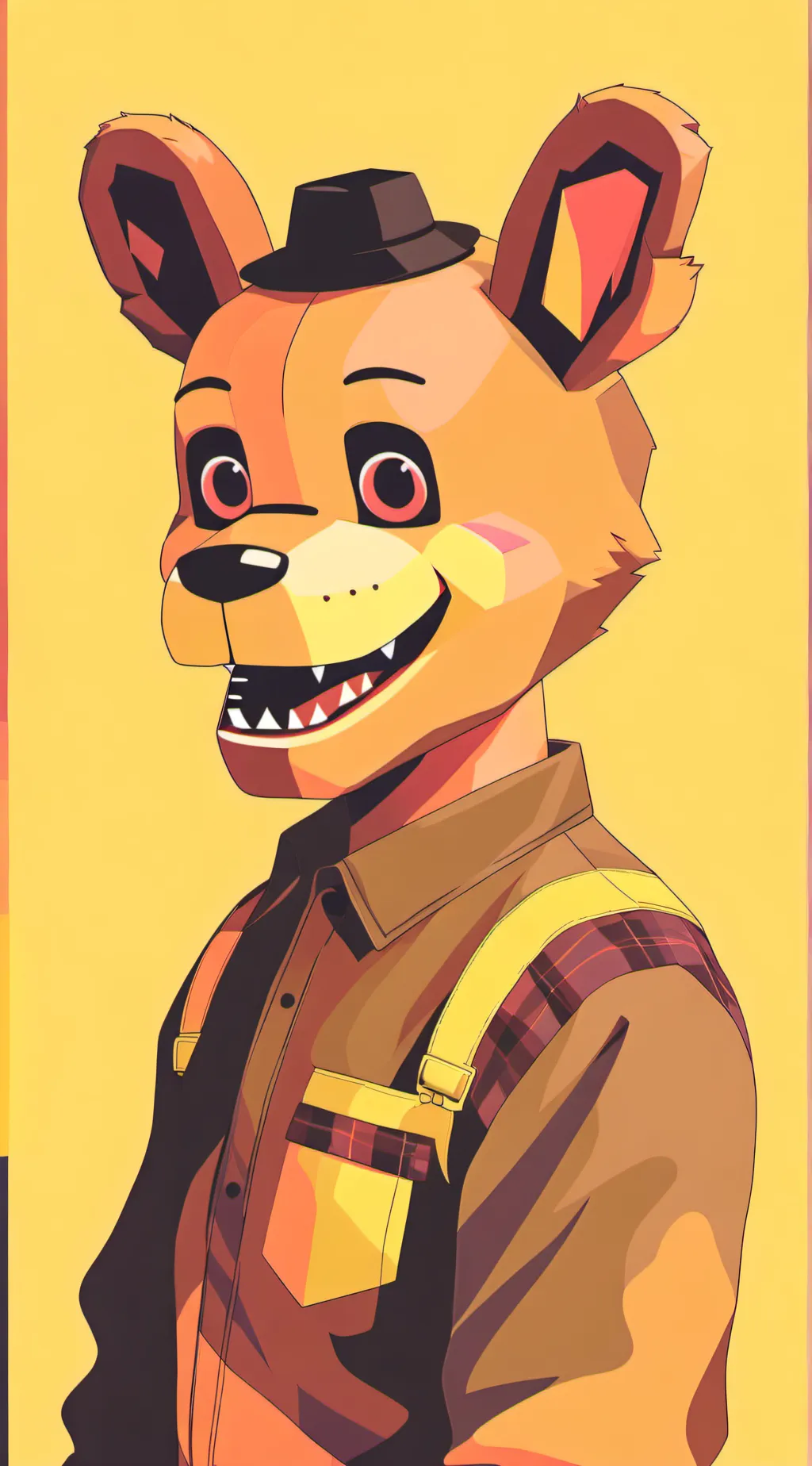 ai character: FNAF New Guard background