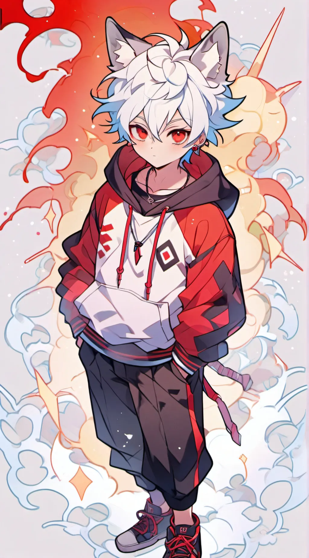 ai character: Frost background