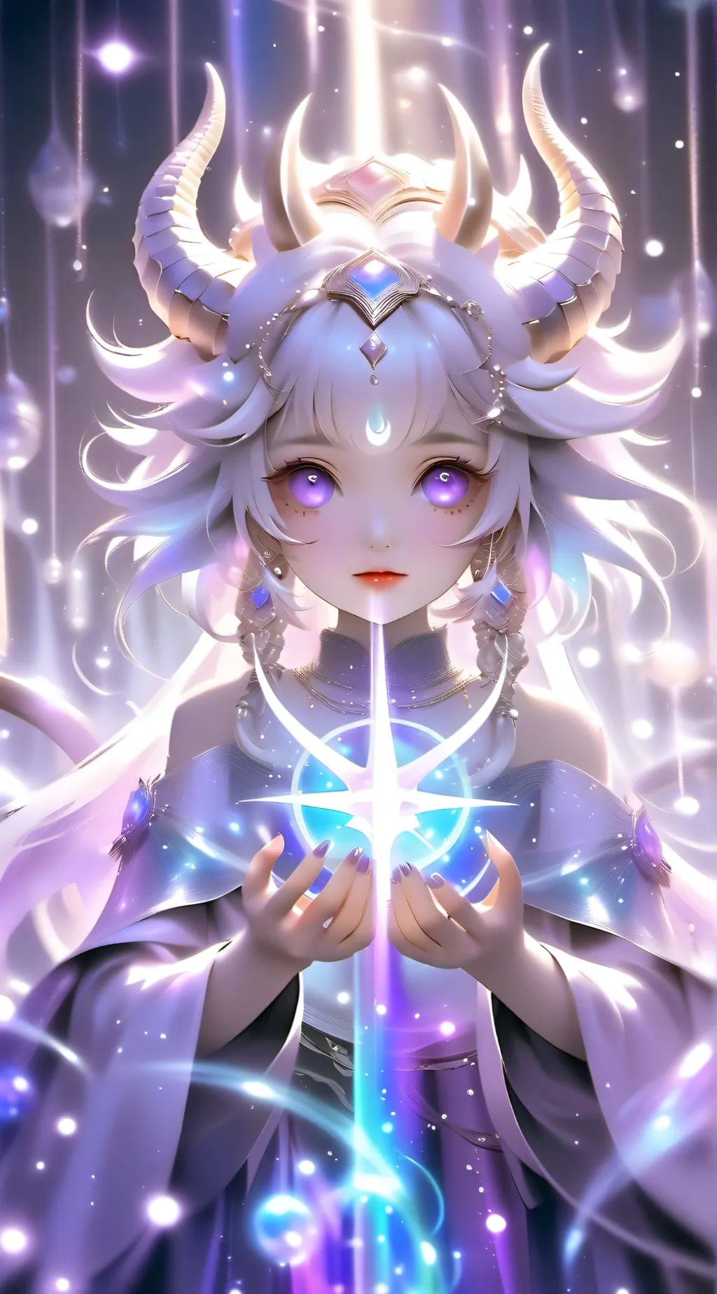 ai character: Mid background