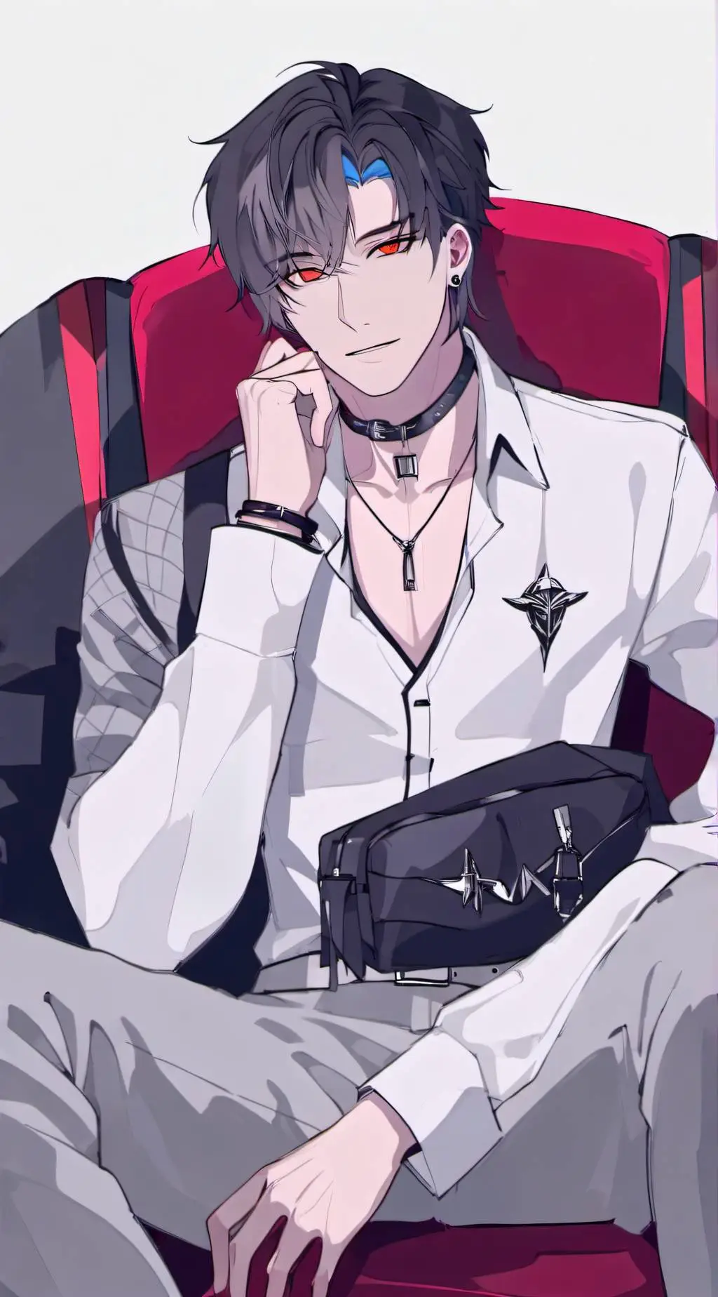 ai character: Jin Mignon  background