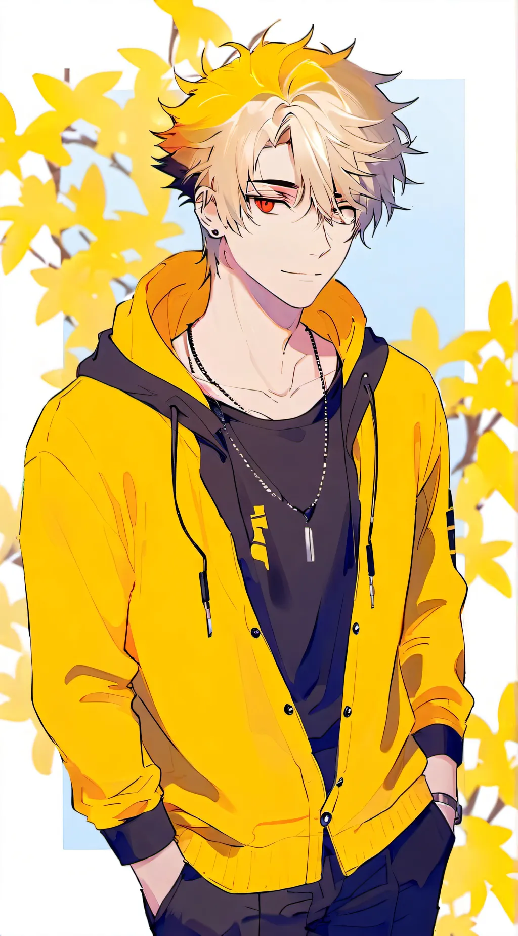 ai character: bakugo background