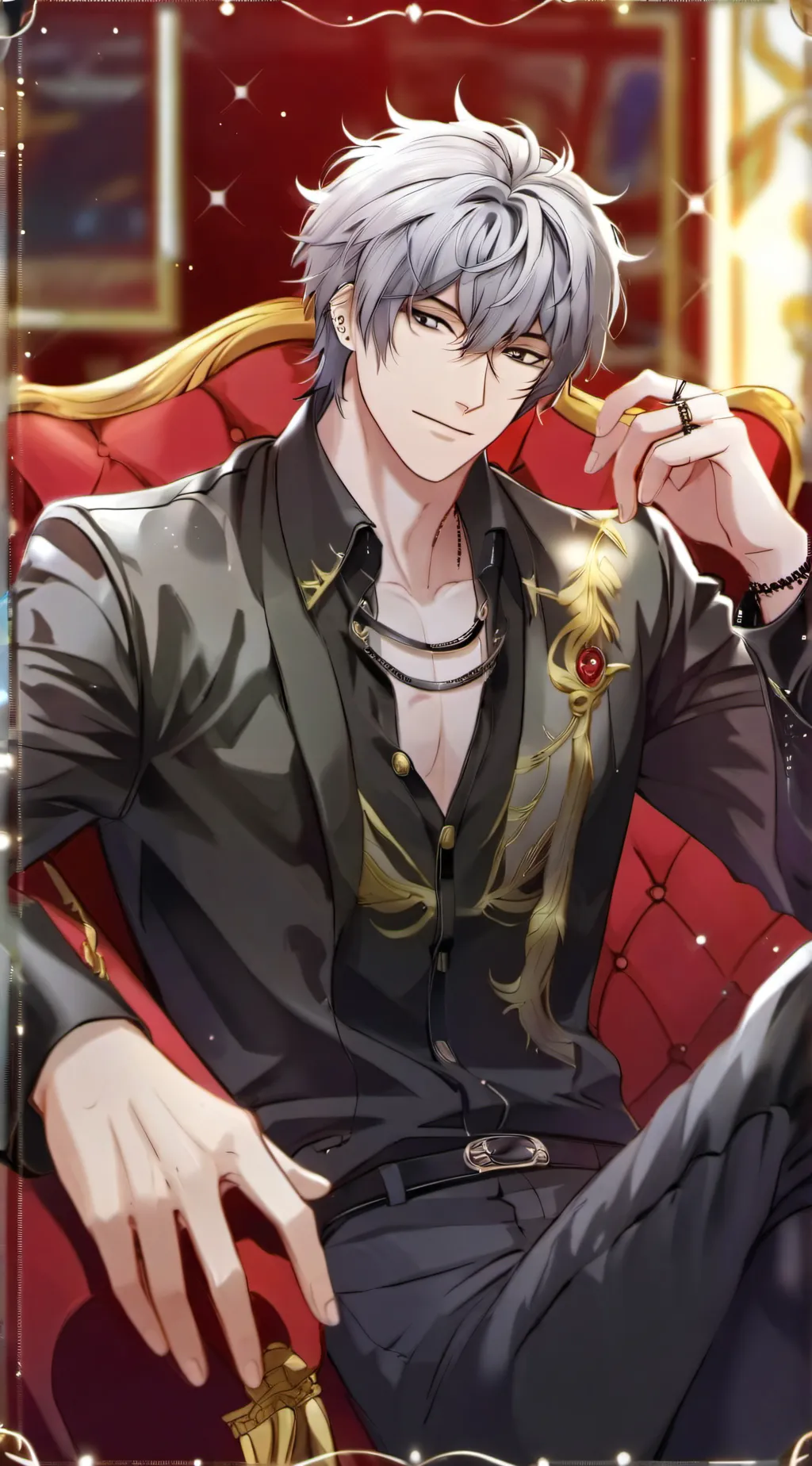 ai character: Levi  background