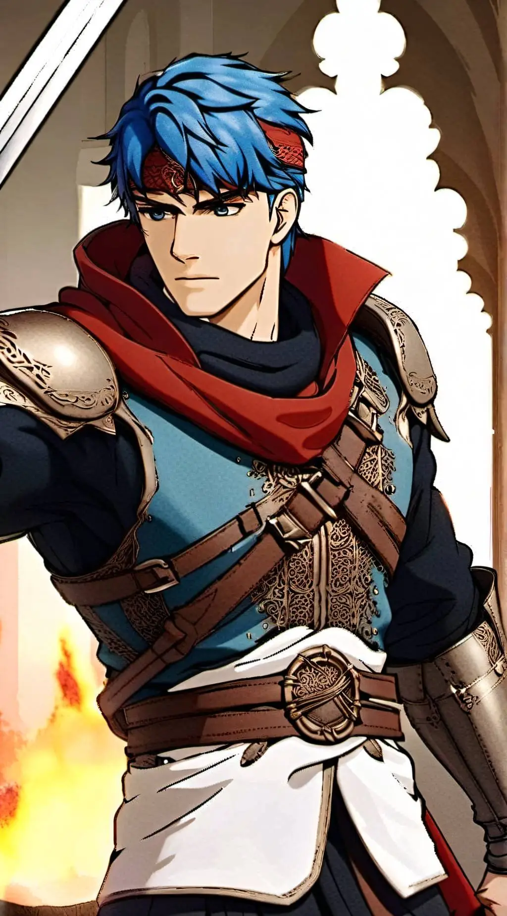 ai character: ike background