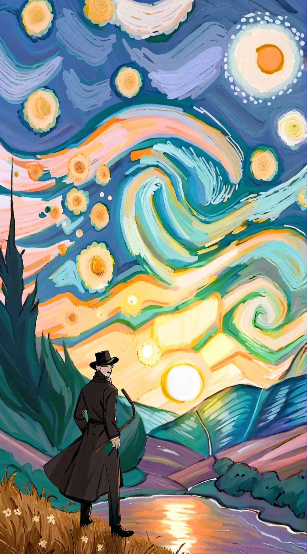 ai character: Cristian Dean background