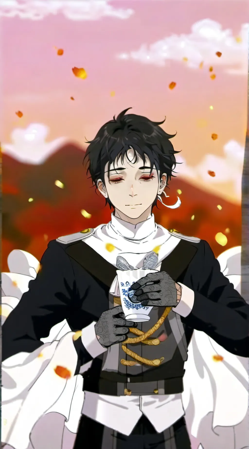 ai character: Choso and sukuna  background