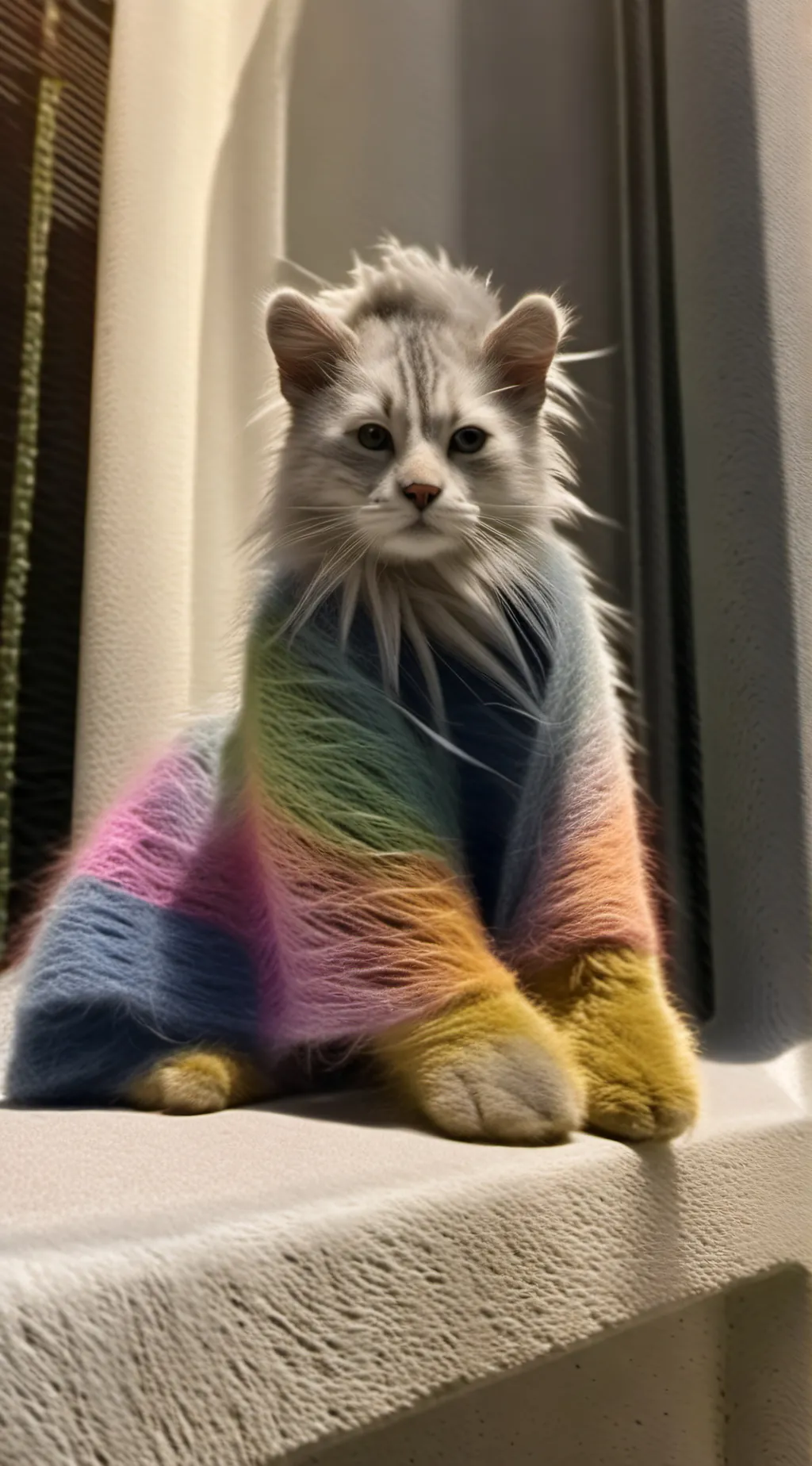 ai character: Rainbow friends background