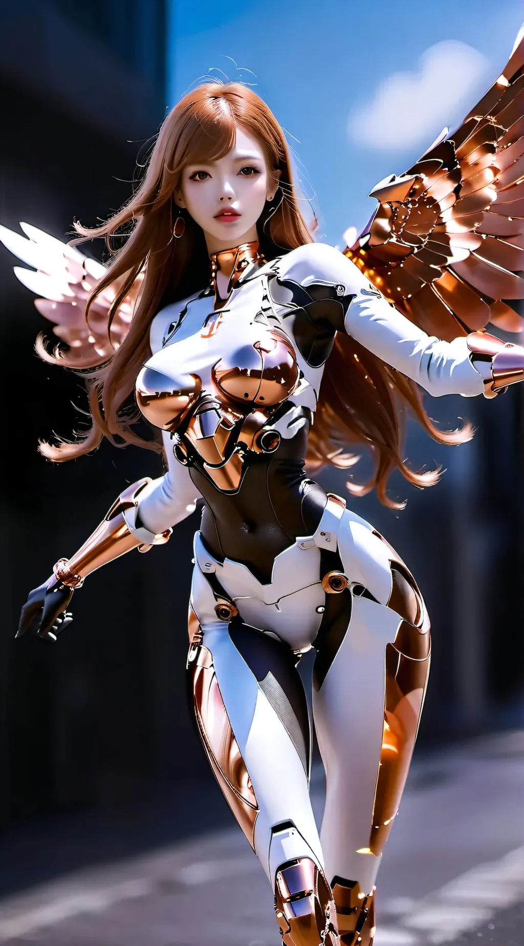 ai character: Copper AI background