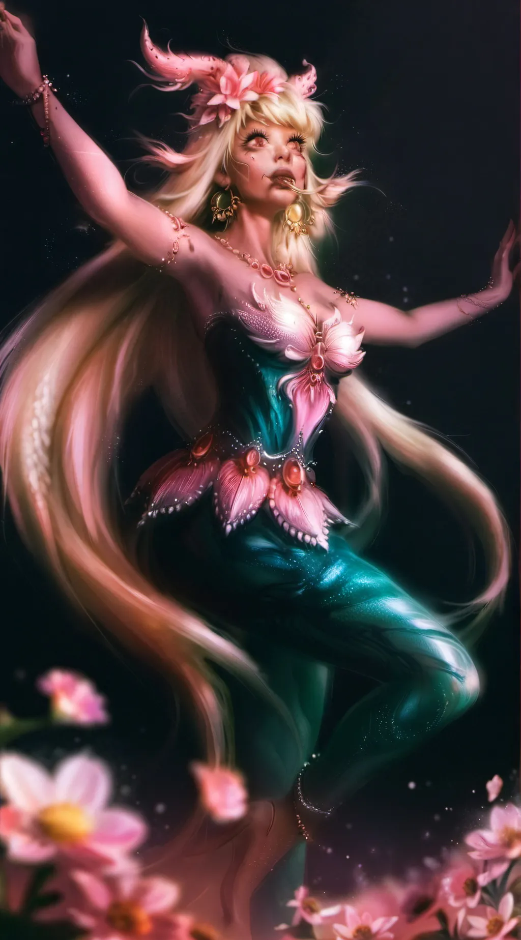 ai character: Melanie Martinez background