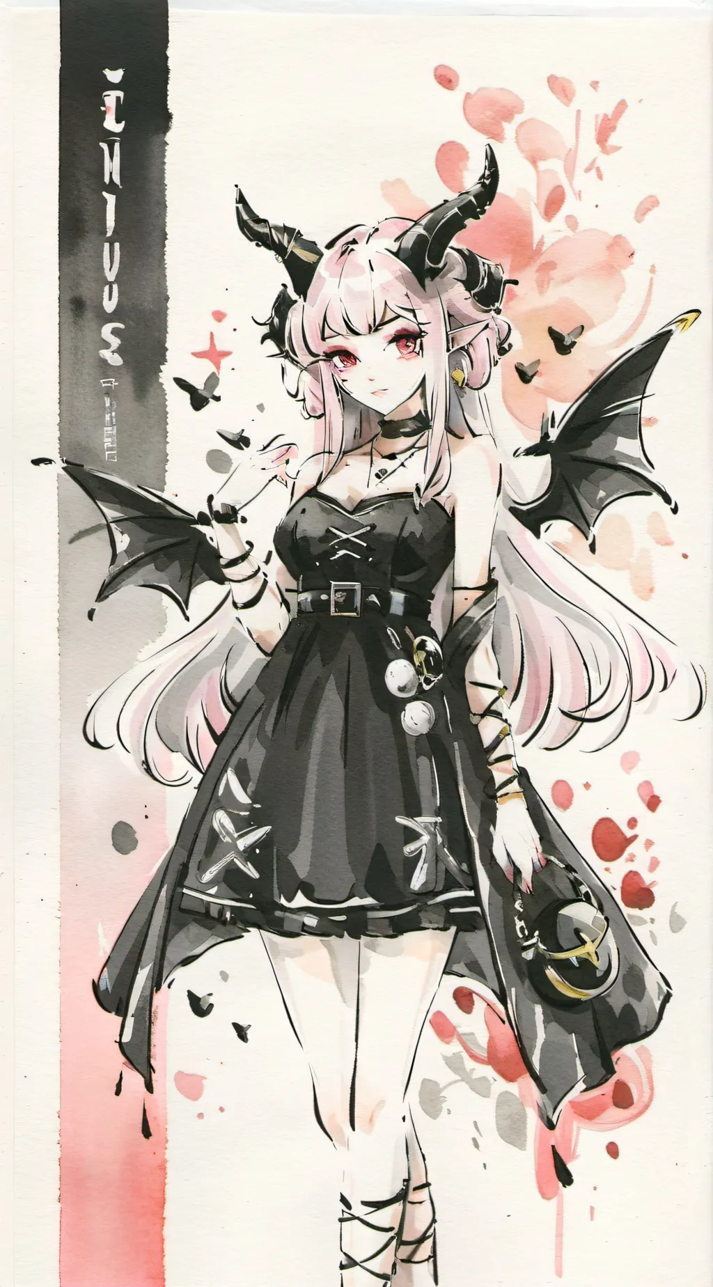 ai character: verosika mayday  background