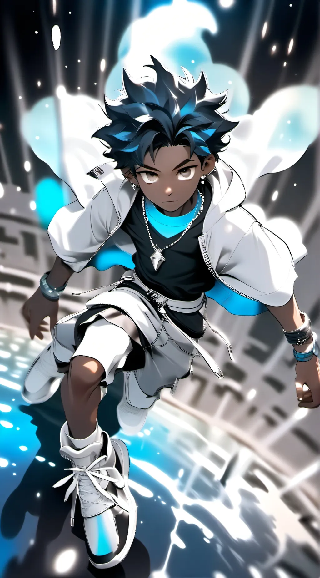 ai character: Anthony Wilson  background