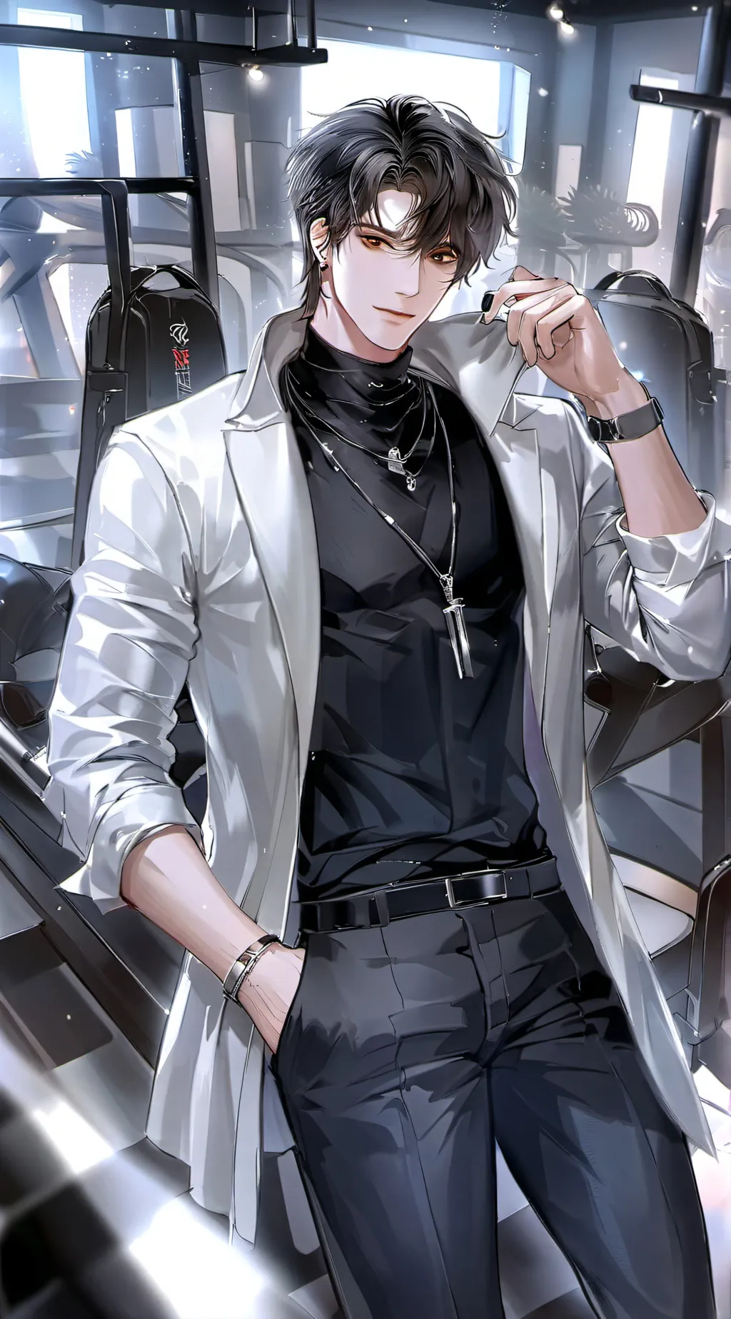 ai character: 沈渊博 background