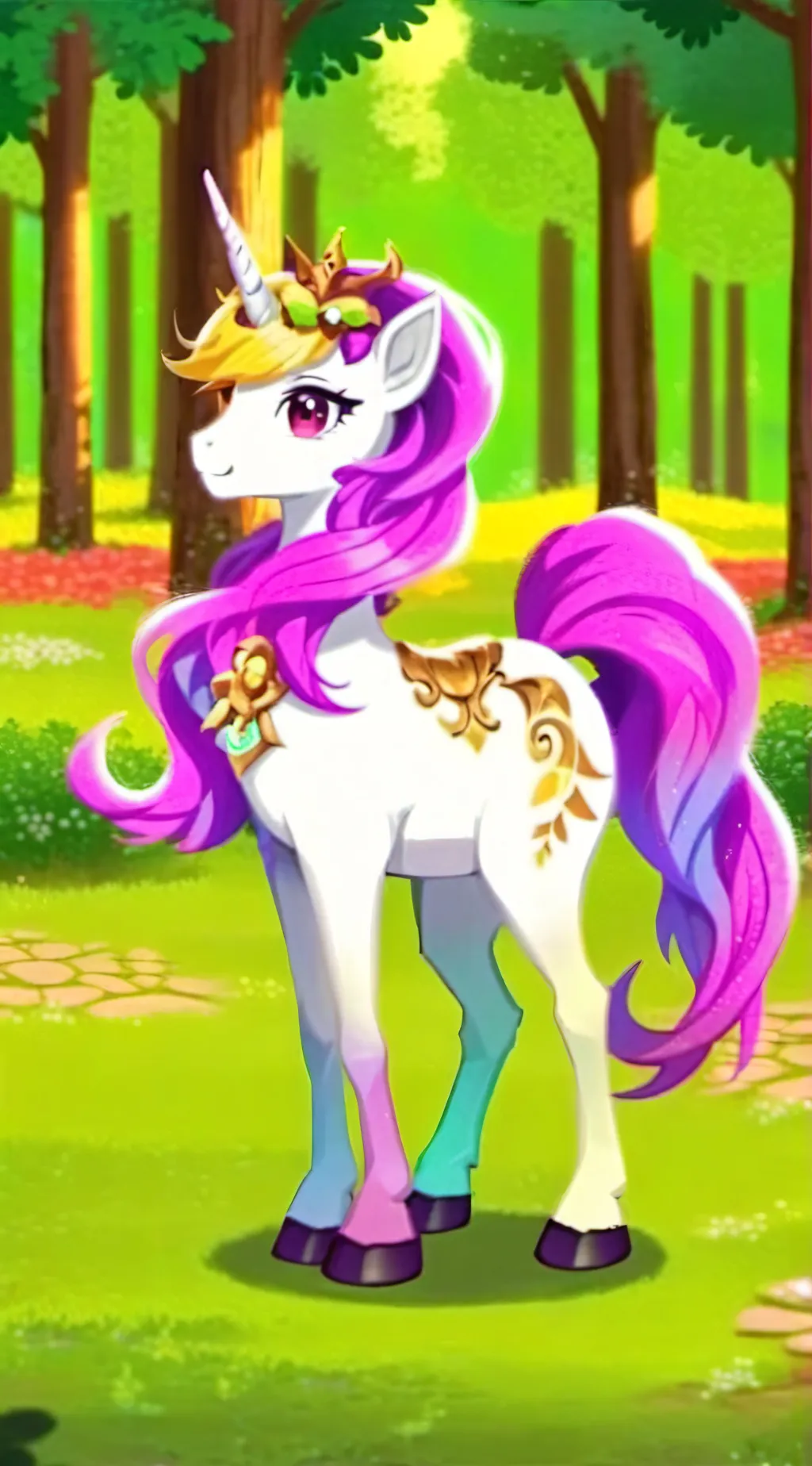 ai character: Bon Bon background