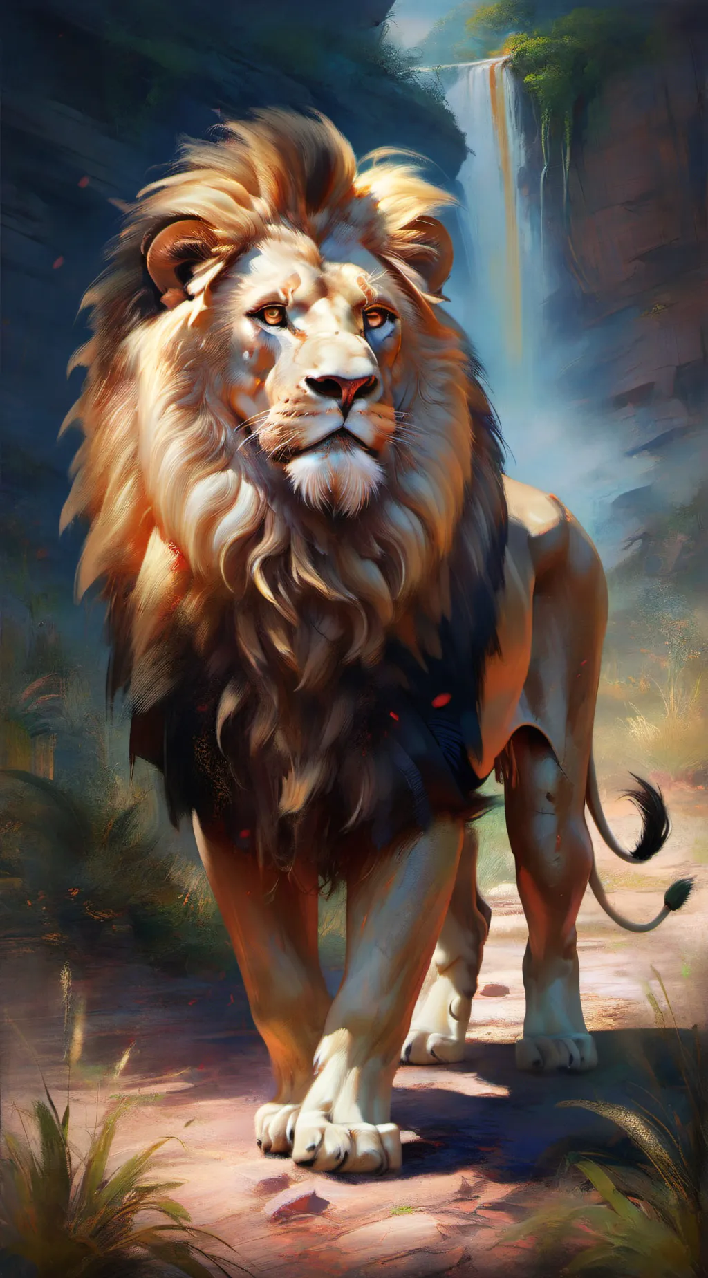 ai character: oakwood background