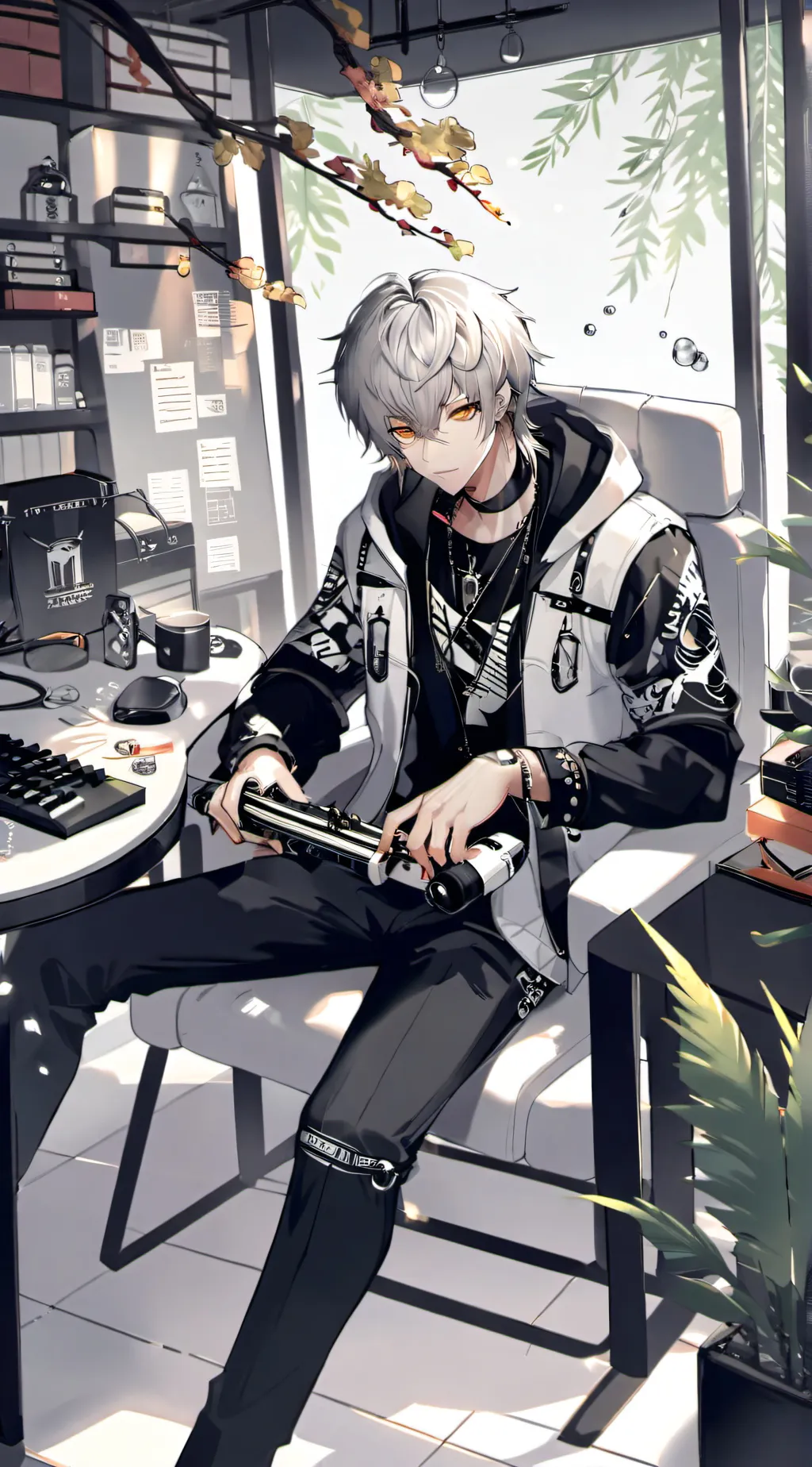 ai character: Zane$ background