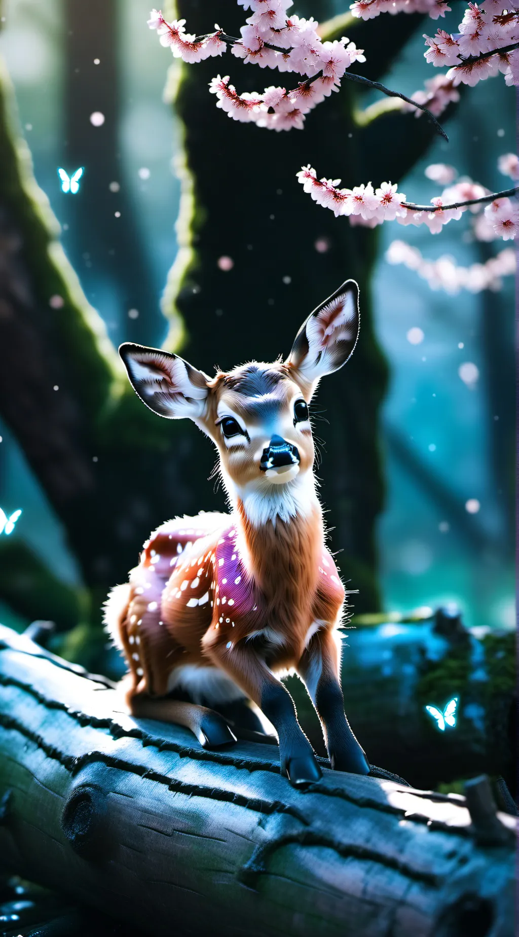 ai character: Dear Deer background