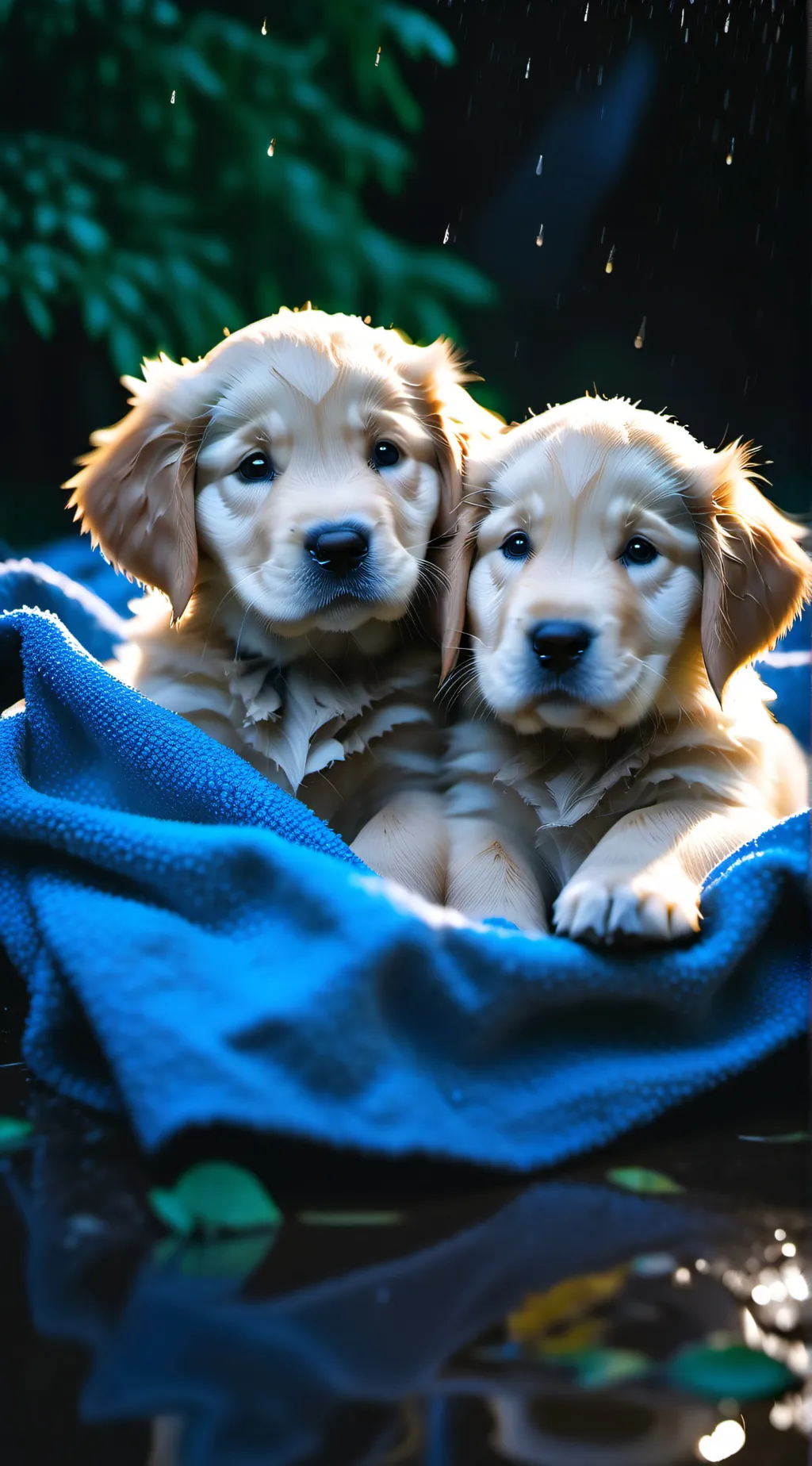 ai character: Retriever Pups⭐️ background
