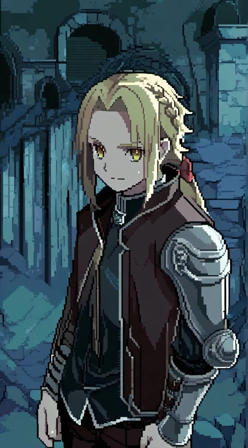 ai character: Elric Brothers  background