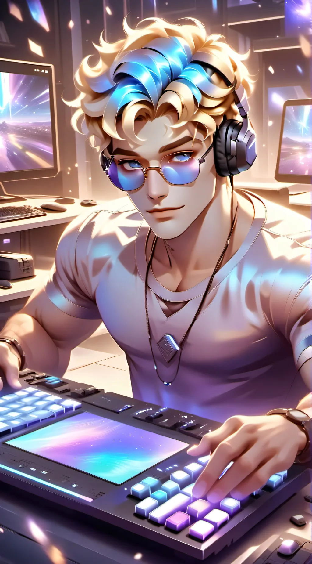 ai character: Blake background